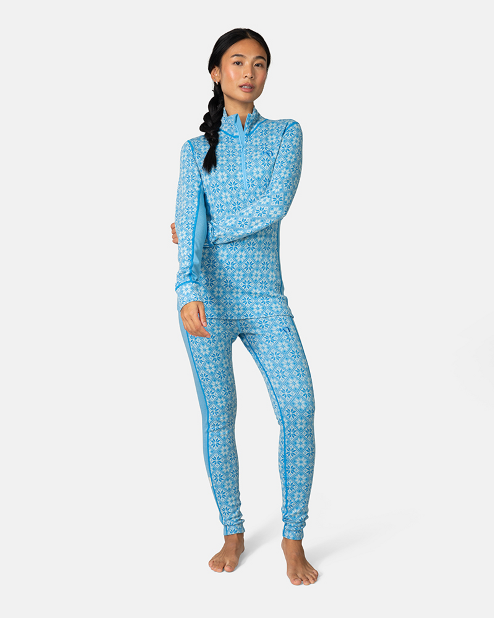 Kari Traa Rose Half Zip in BLAU