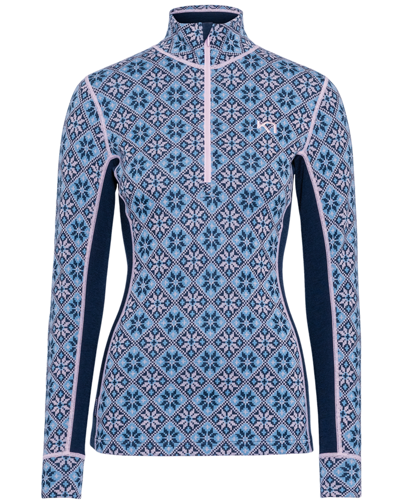 Kari Traa Rose Half Zip in BLAU