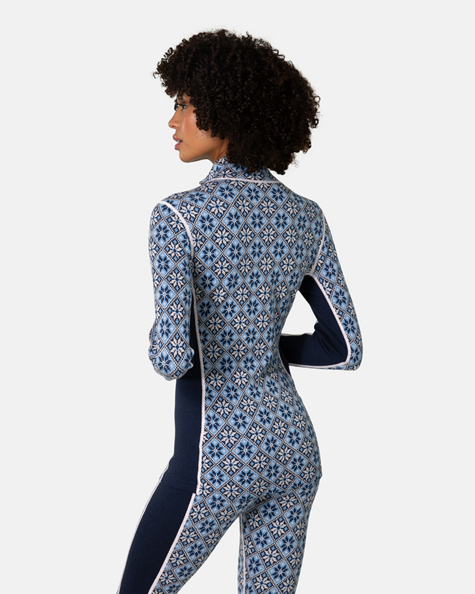 Kari Traa Rose Half Zip in BLAU