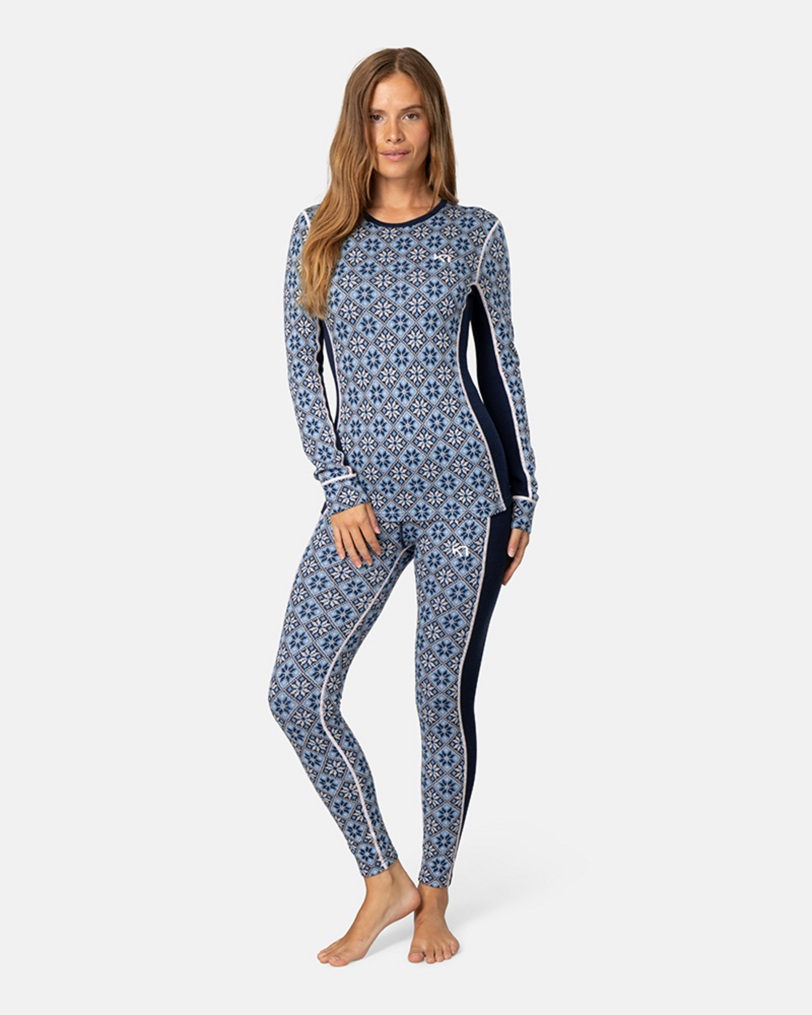 Kari Traa Rose High Waist Pants in BLAU
