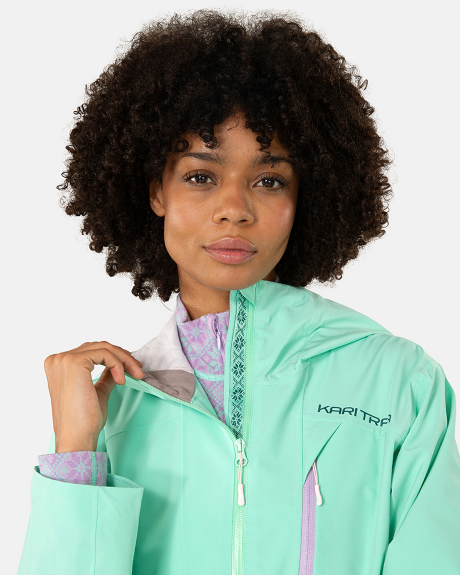 Kari Traa Johanne Ski Jacket in BLAU