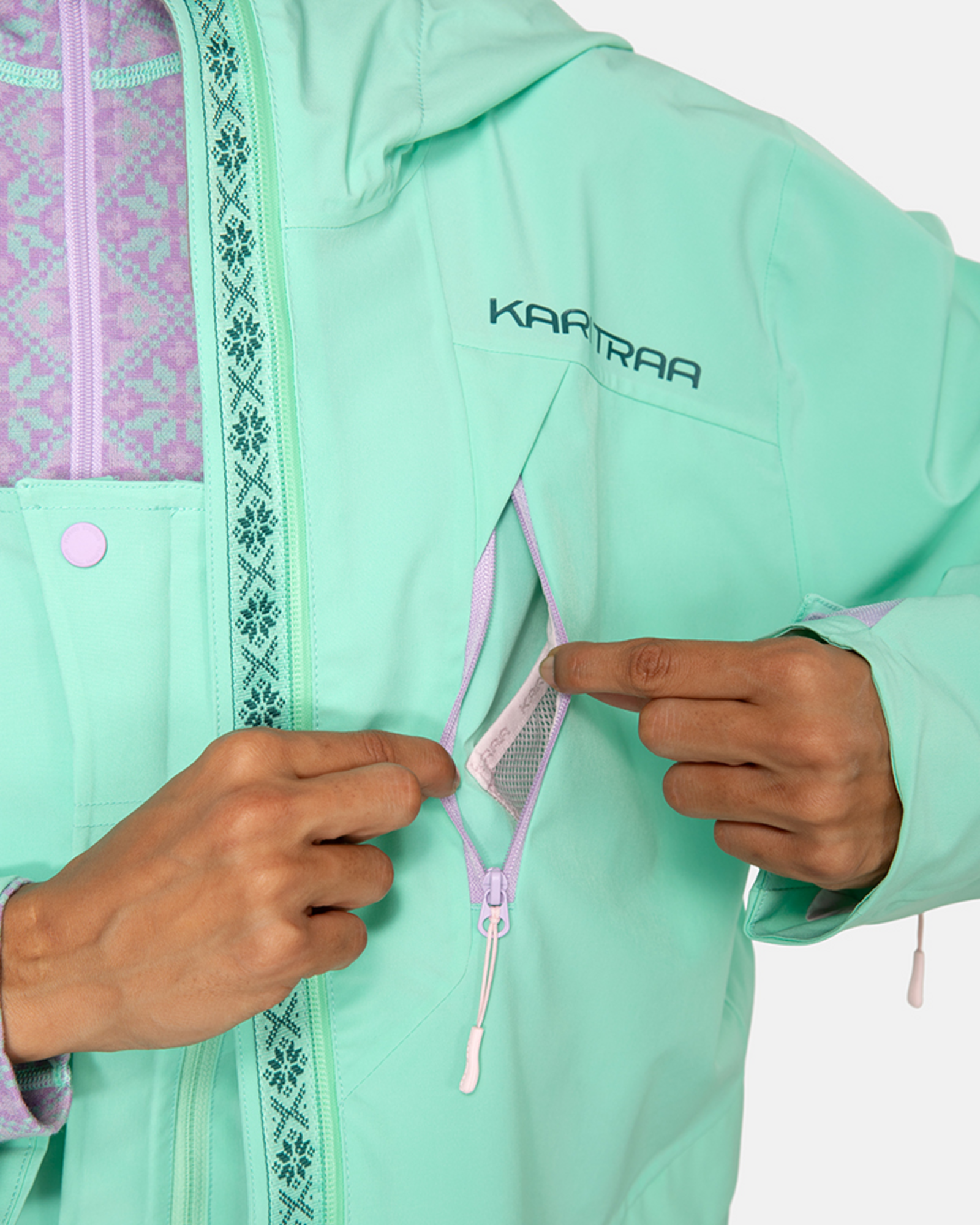 Kari Traa Johanne Ski Jacket in BLAU