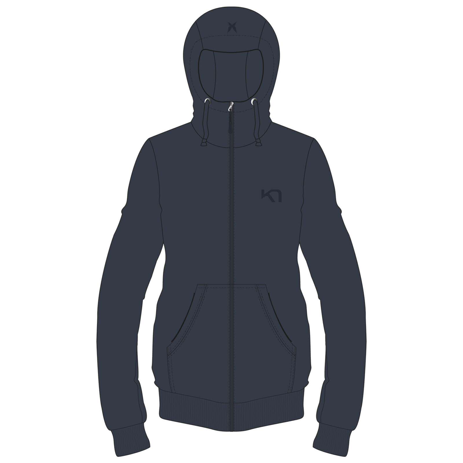 Kari Traa Kari Hoodie in SCHWARZ
