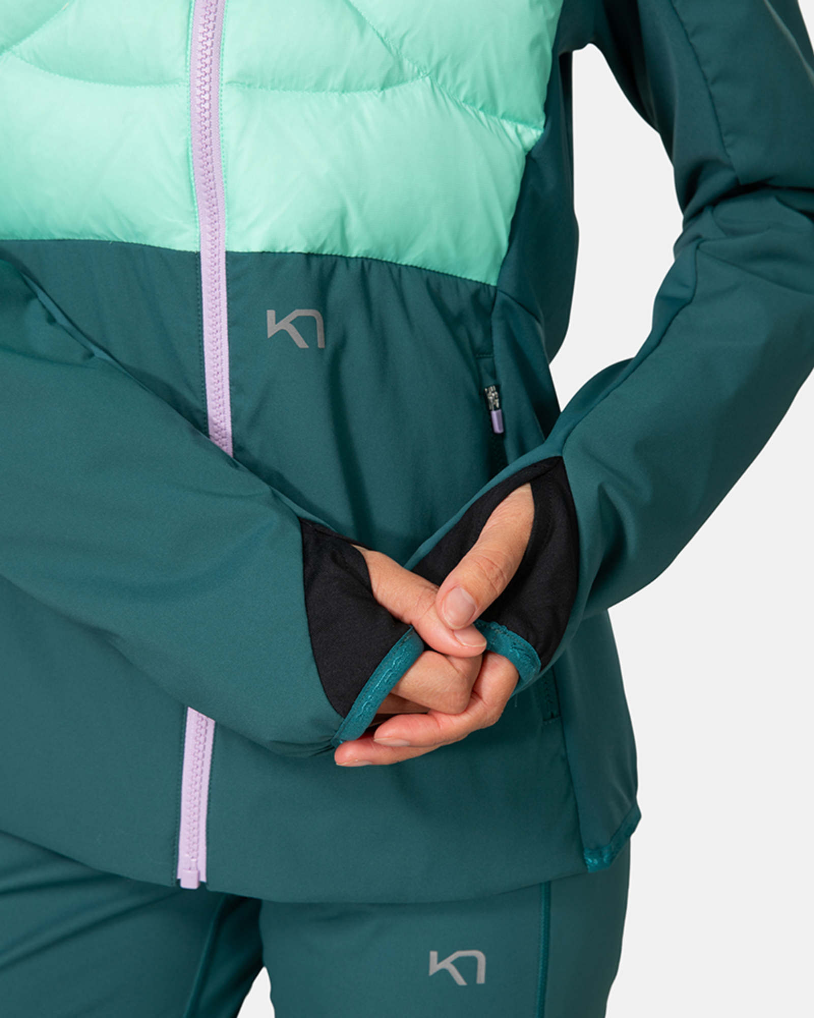 Kari Traa Tirill Thermal Jacket in GRÜN