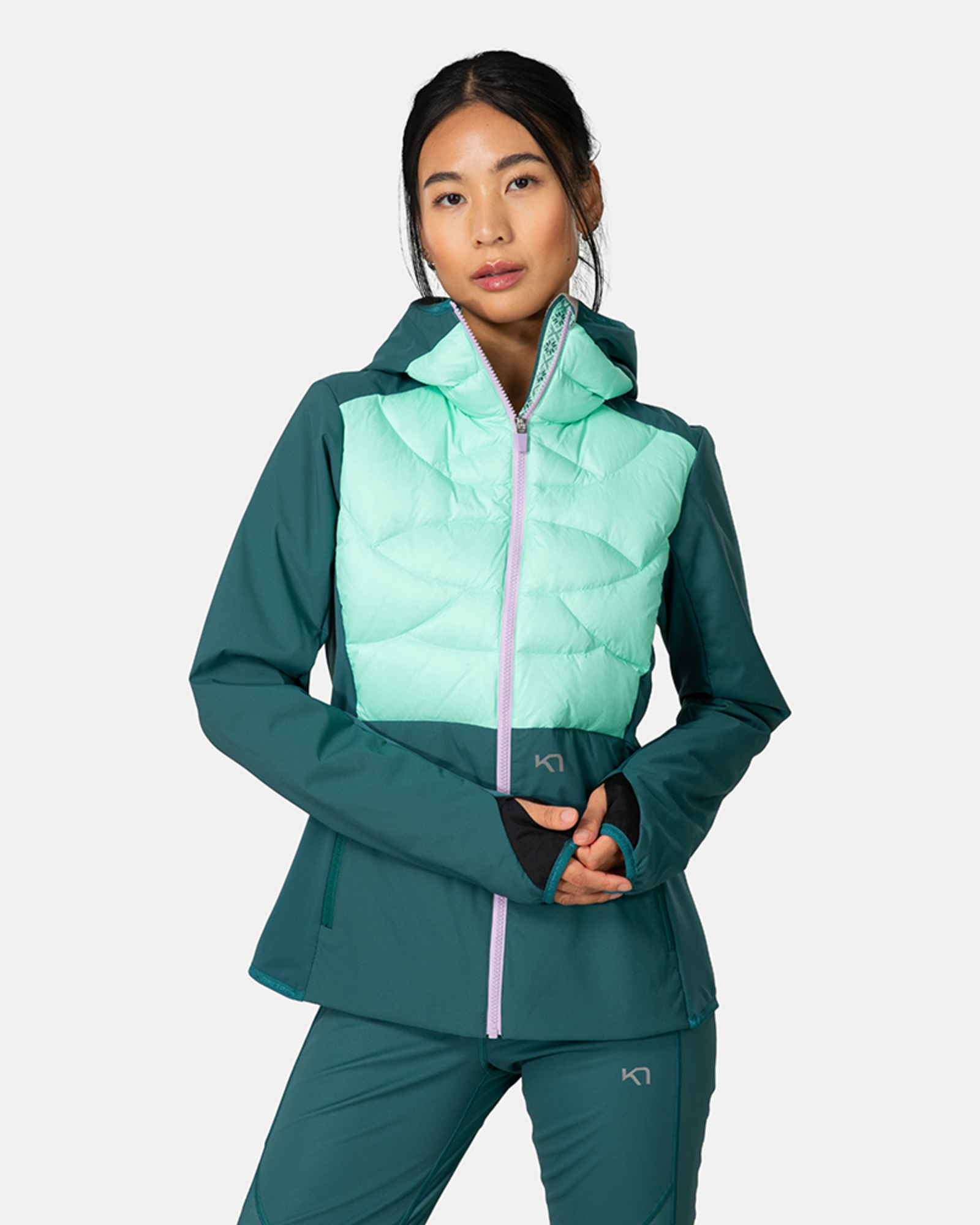 Kari Traa Tirill Thermal Jacket in GRÜN