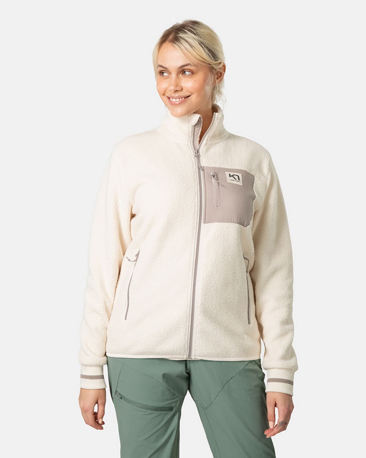 Kari Traa Rothe Midlayer in BEIGE