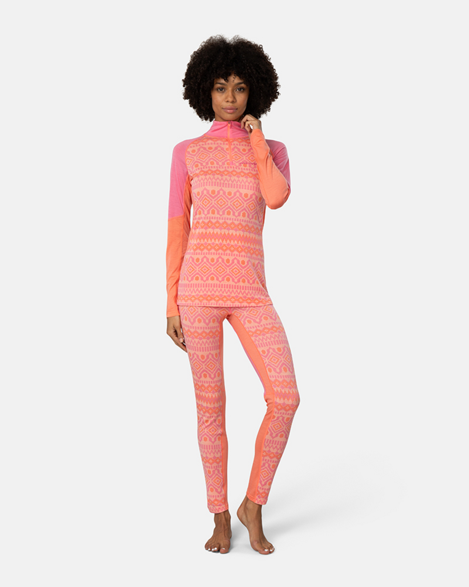 Kari Traa Malia Half Zip in PINK