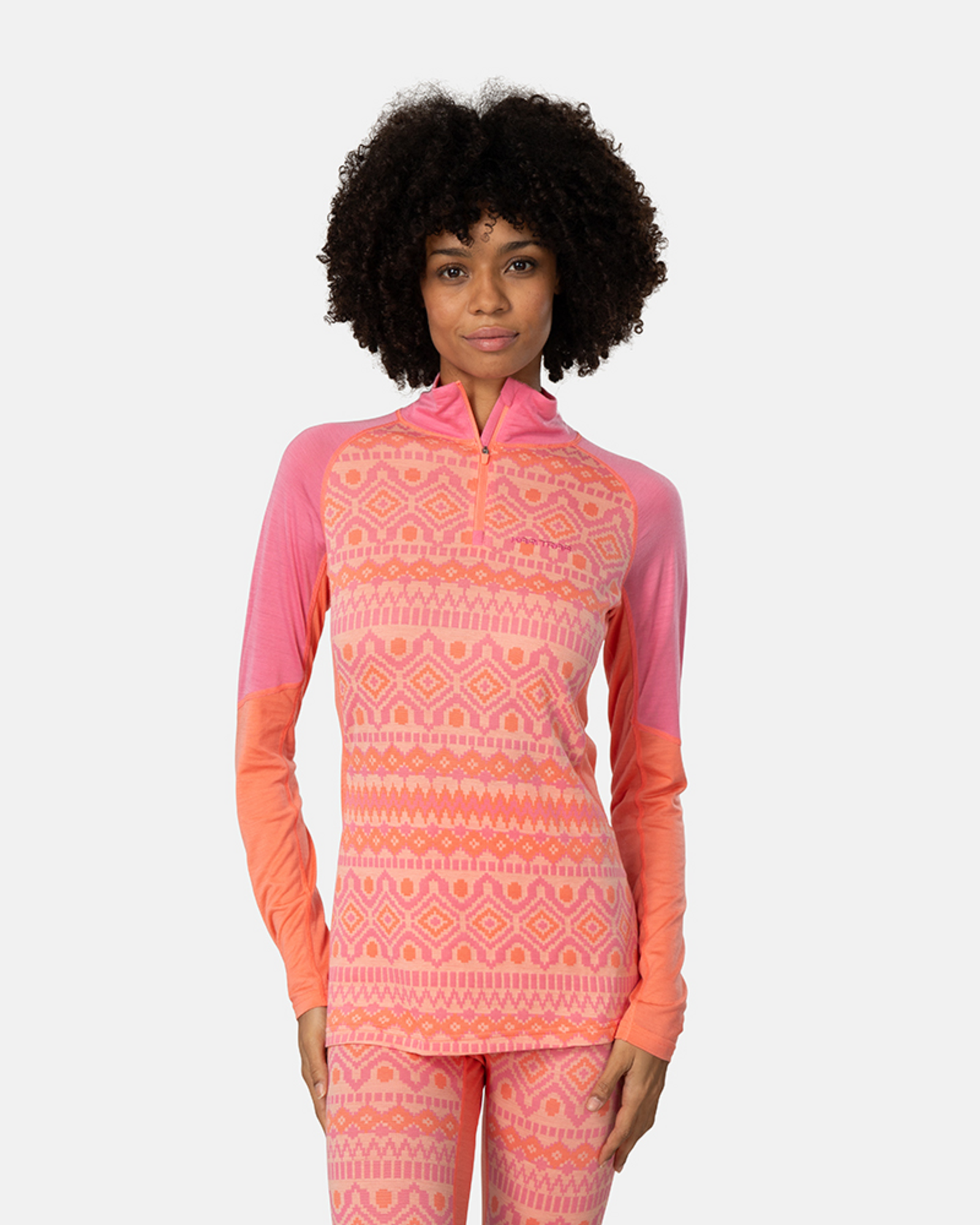 Kari Traa Malia Half Zip in PINK