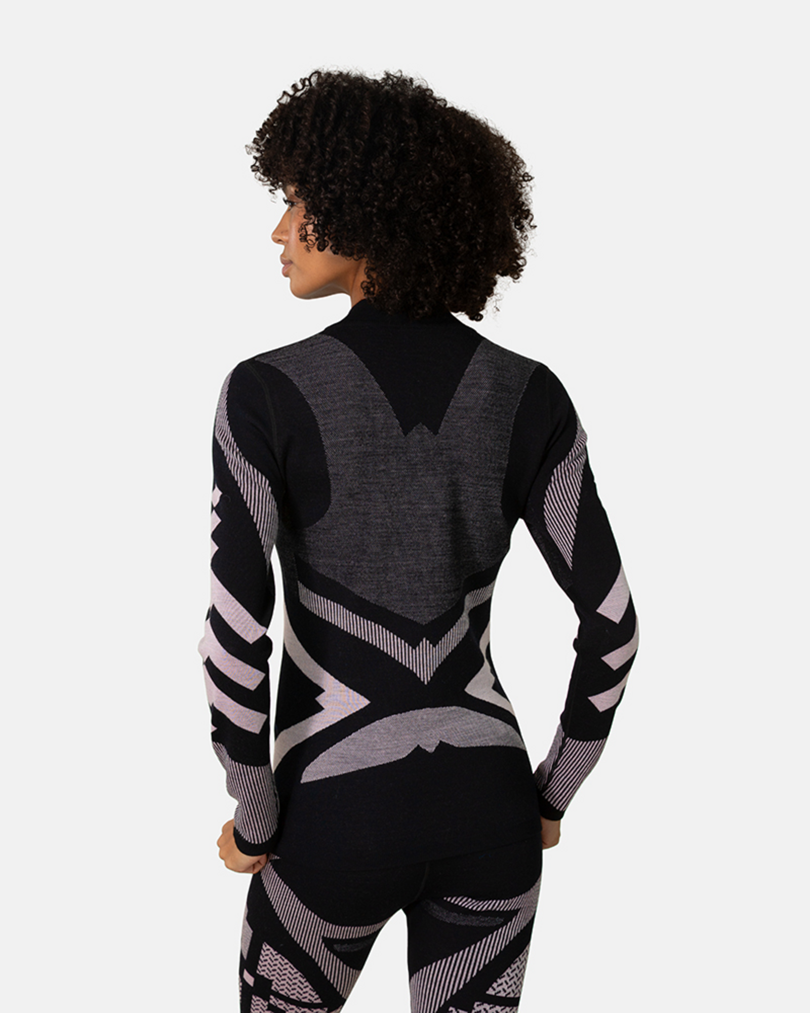 Kari Traa Faith Half Zip in SCHWARZ