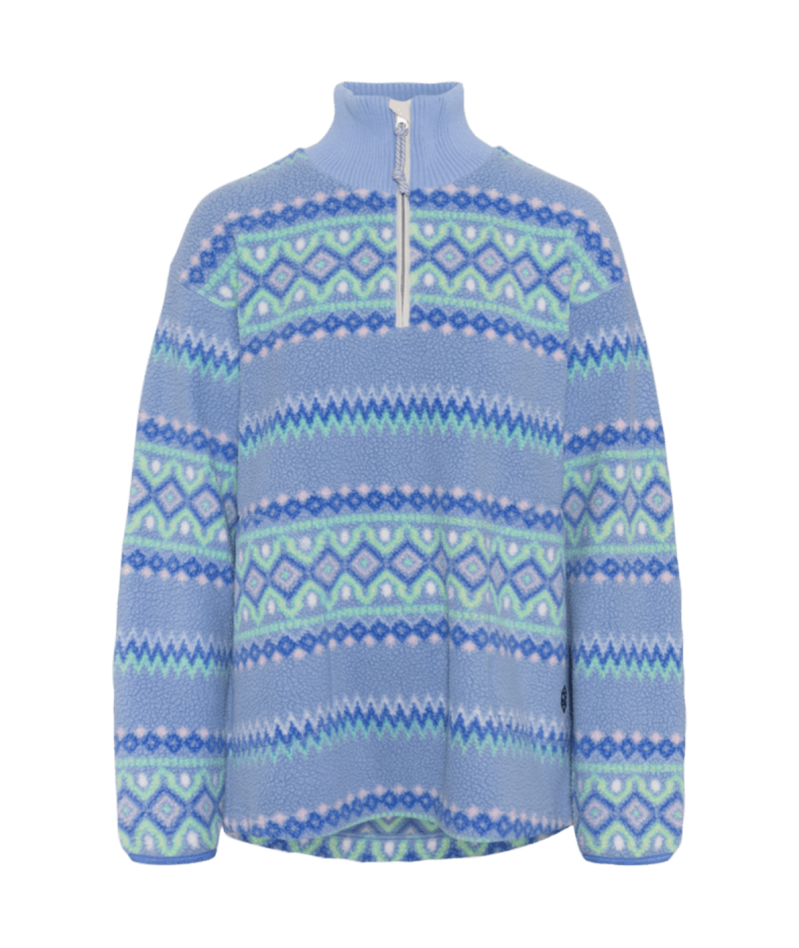 Kari Traa Ruthie Midlayer Half Zip in BLAU