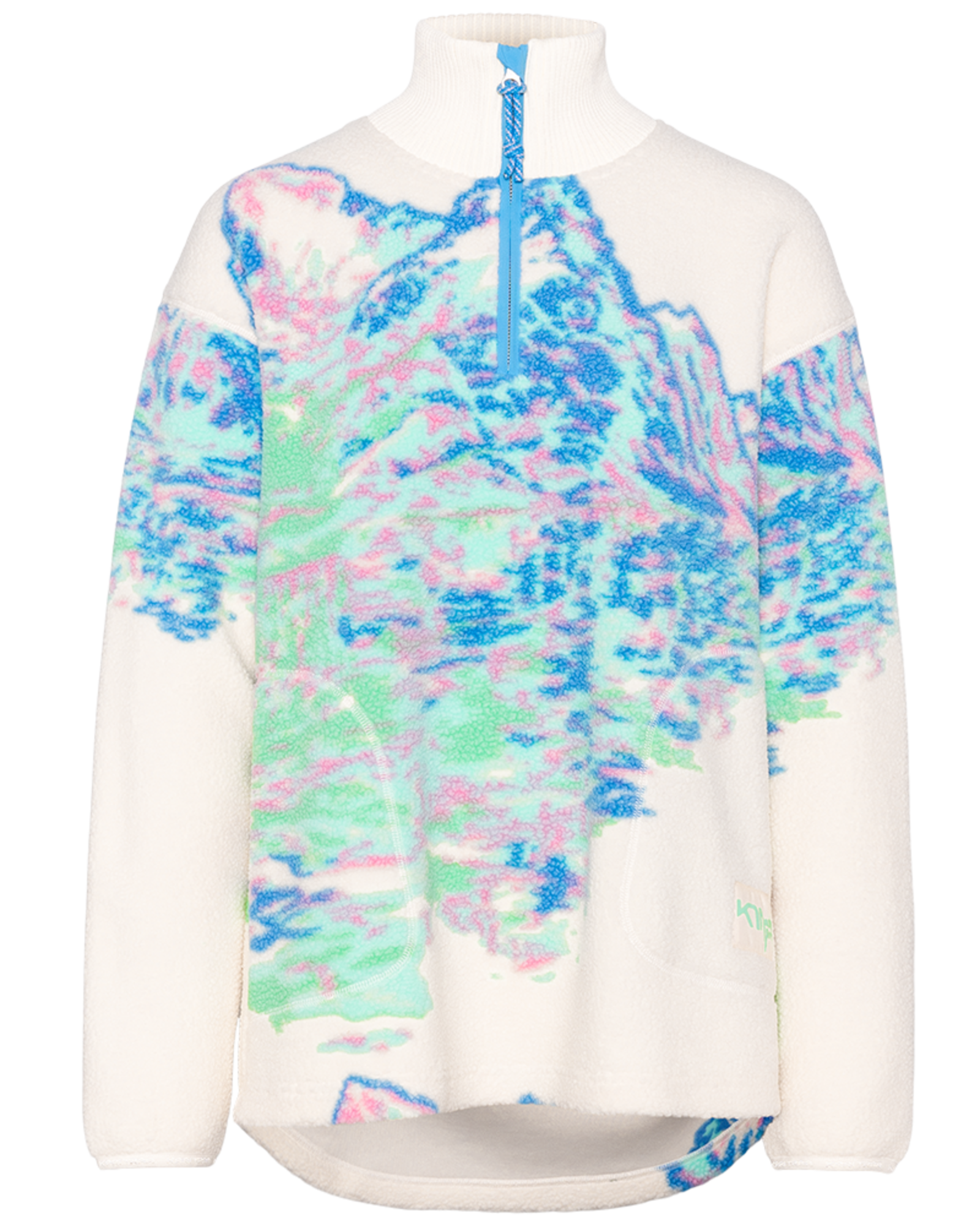 Kari Traa Ruthie Midlayer Half Zip in WEISS