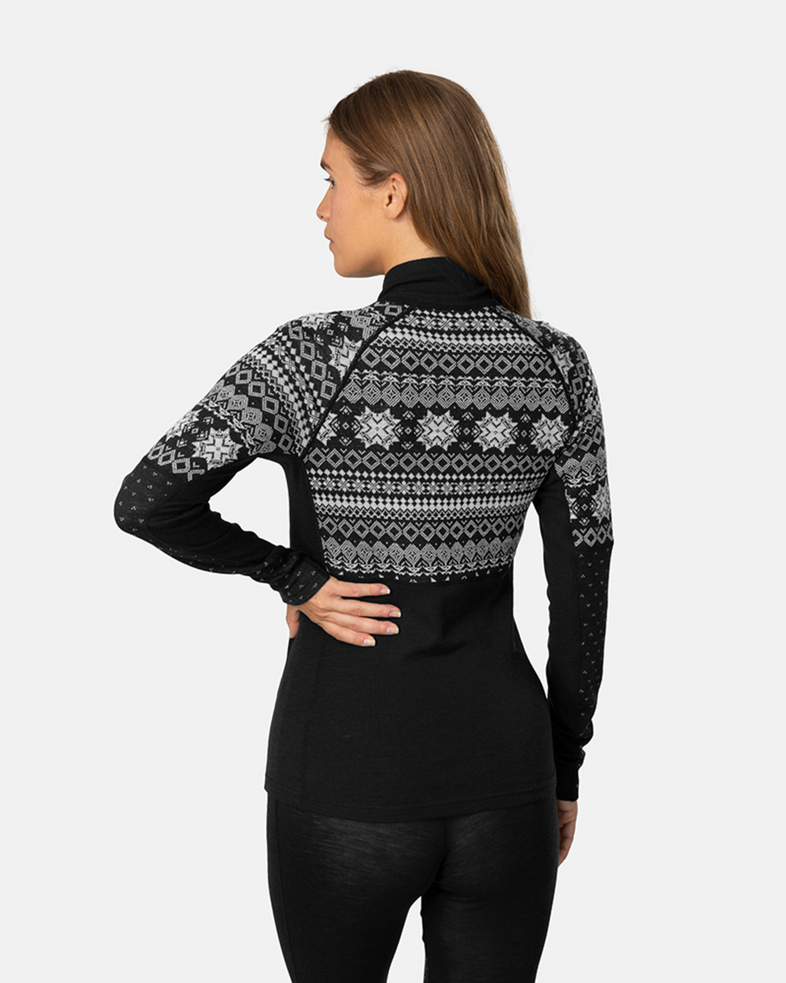 Kari Traa Vilma Half Zip in SCHWARZ
