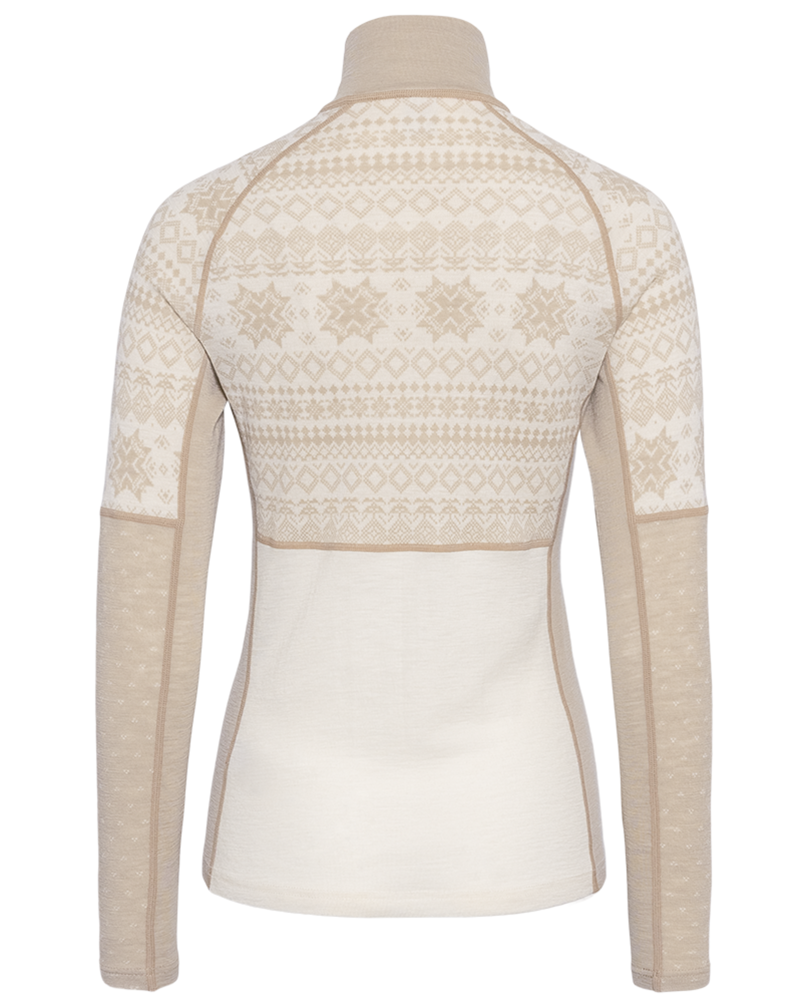 Kari Traa Vilma Half Zip in BEIGE