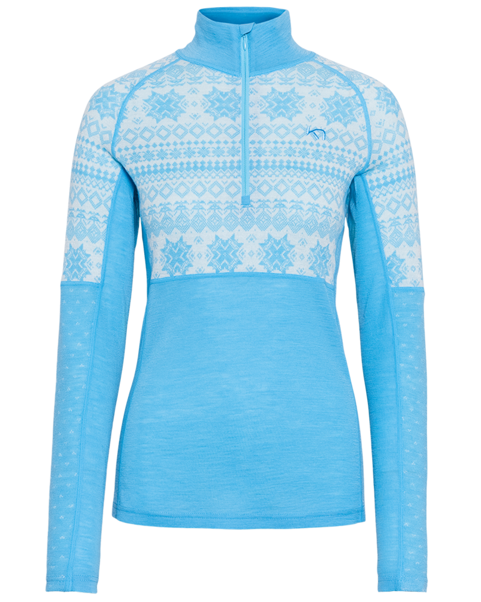 Kari Traa Vilma Half Zip in BLAU