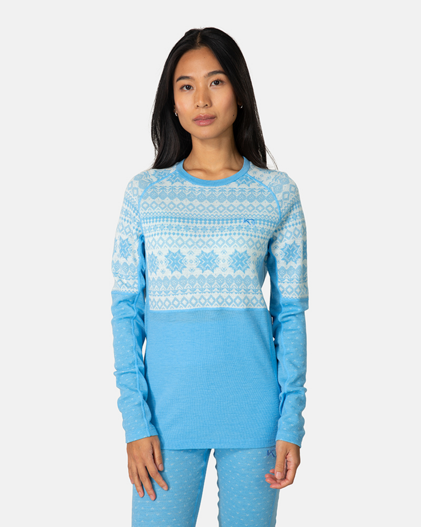 Kari Traa Vilma Long Sleeve in BLAU