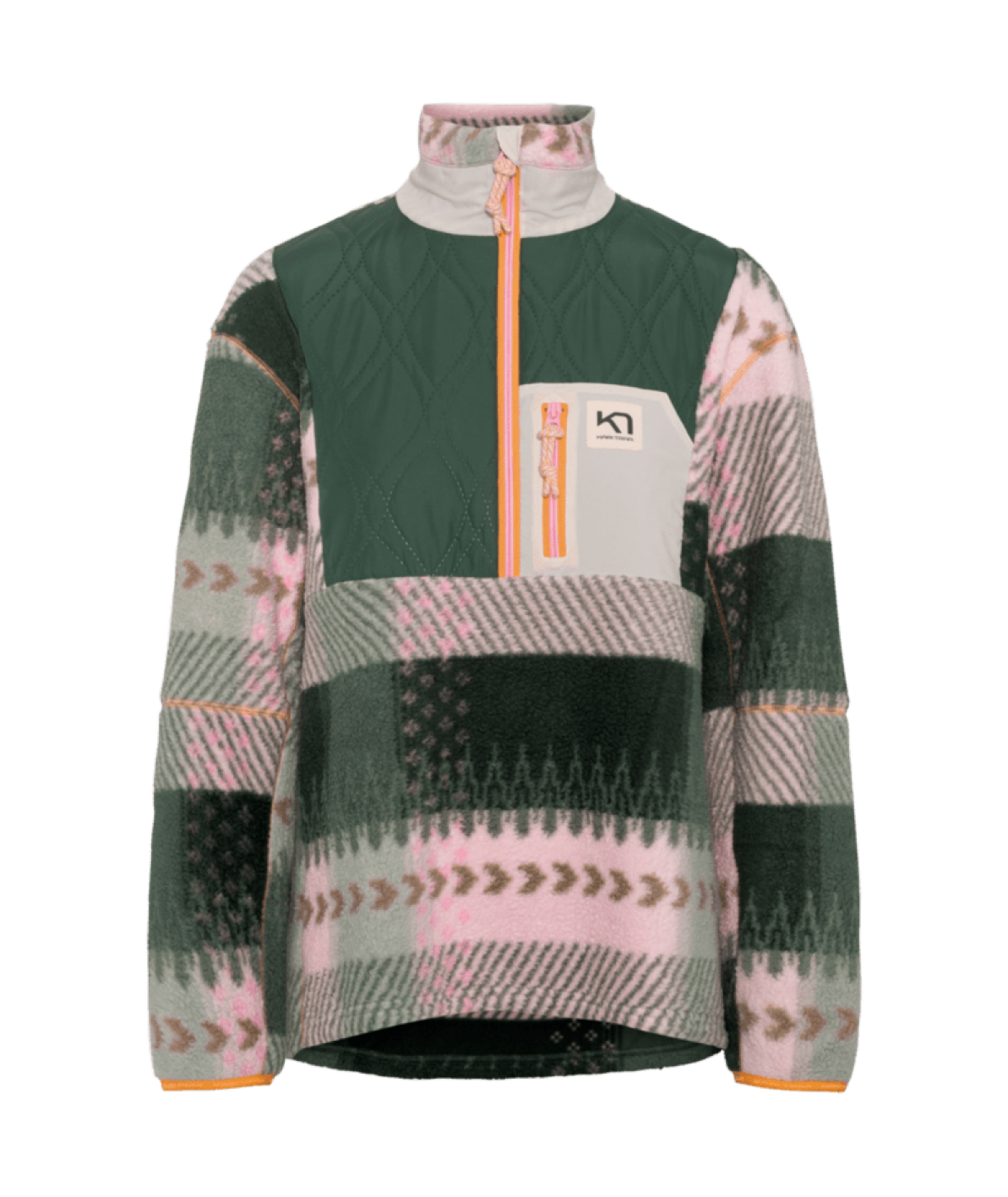 Kari Traa Rothe Half Zip in MEHRFARBIG