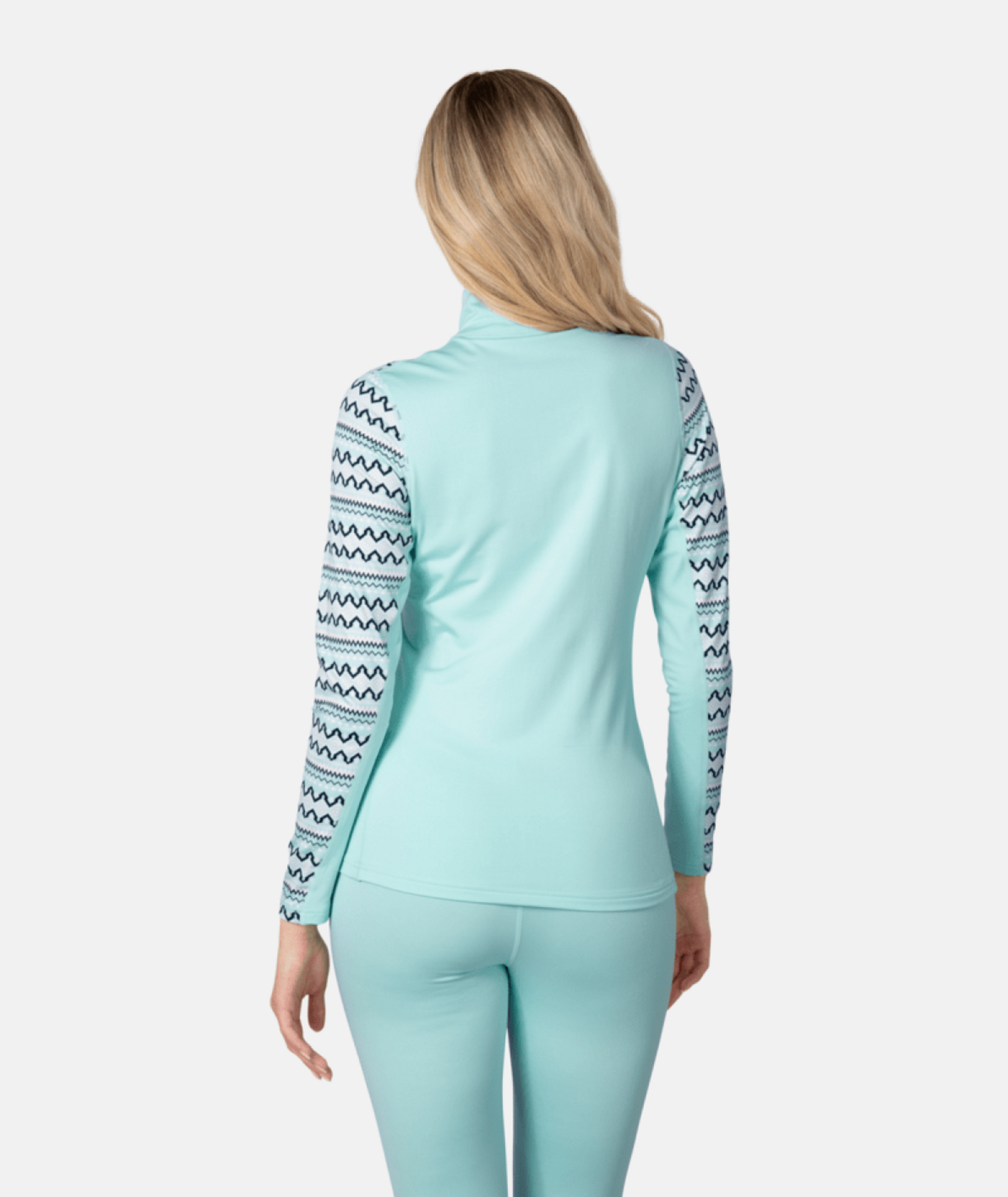 Kari Traa Lilja Half Zip in BLAU