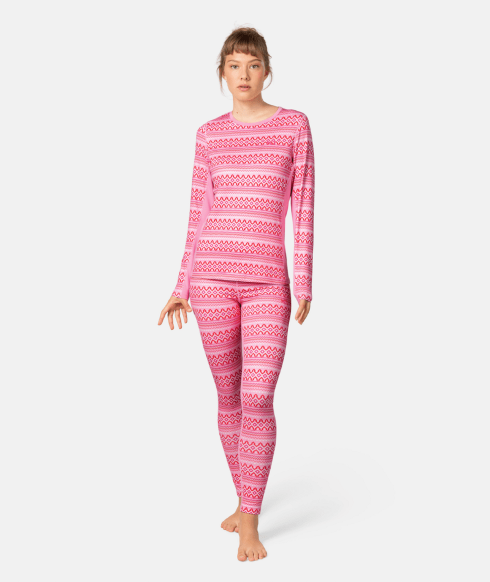 Kari Traa Lilja Long Sleeve in PINK
