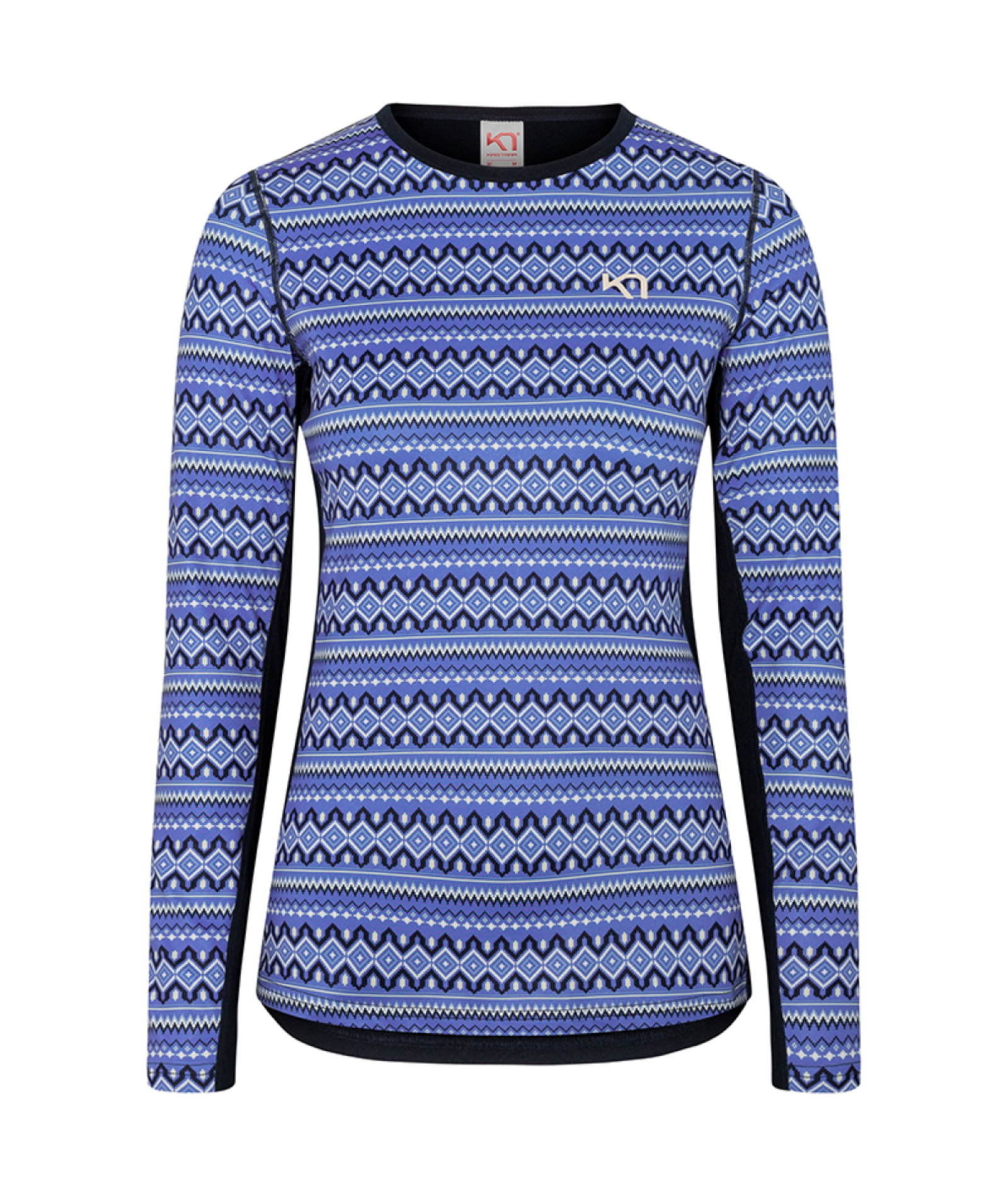 Kari Traa Lilja Long Sleeve in BLAU