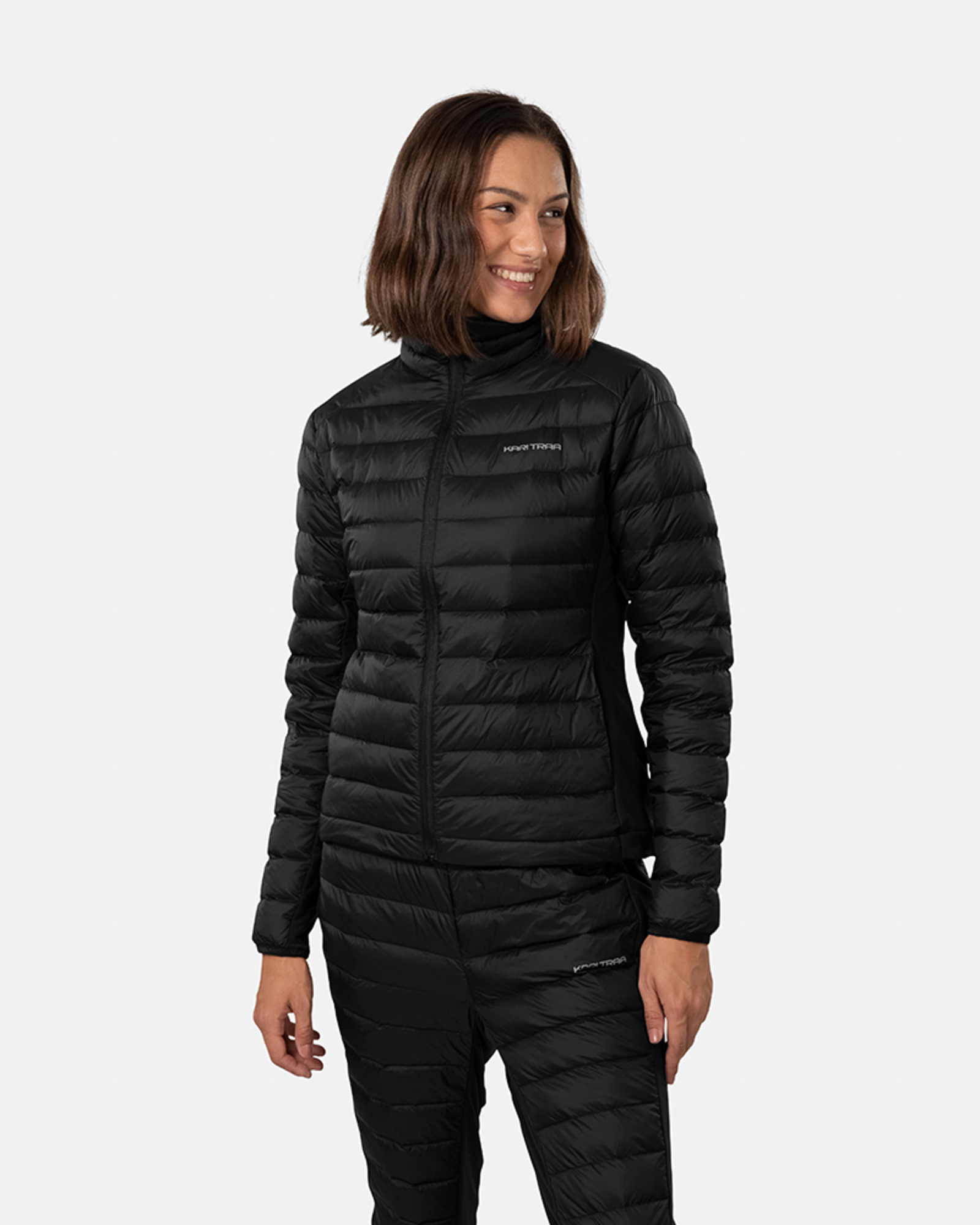 Kari Traa Emilie Down Jacket in SCHWARZ