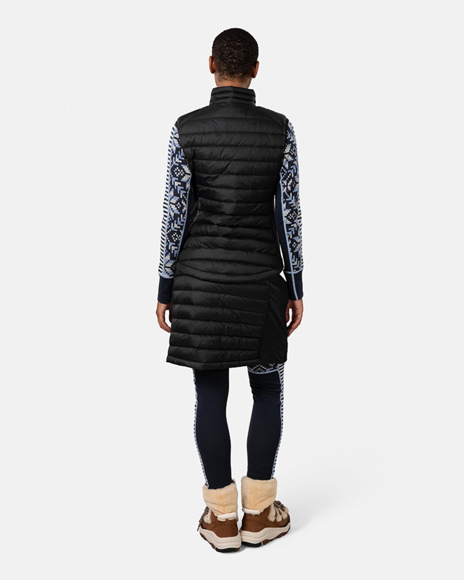 Kari Traa Emilie Down Vest in SCHWARZ