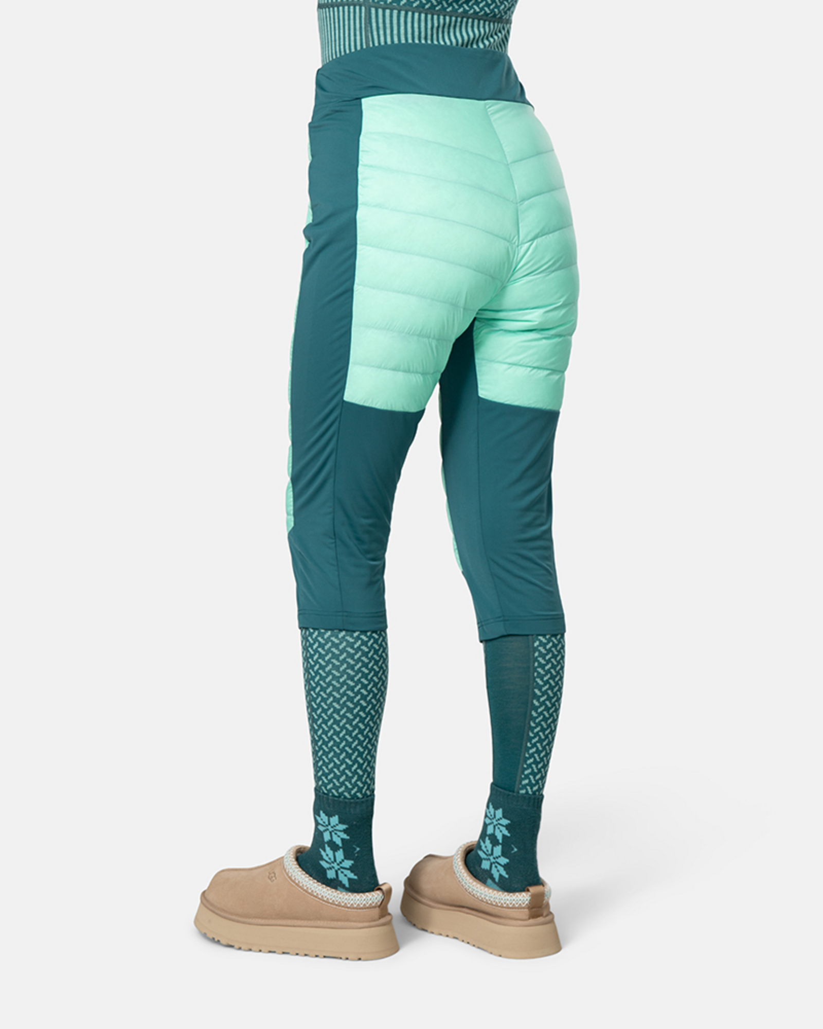 Kari Traa Emilie High Waist Capri in BLAU