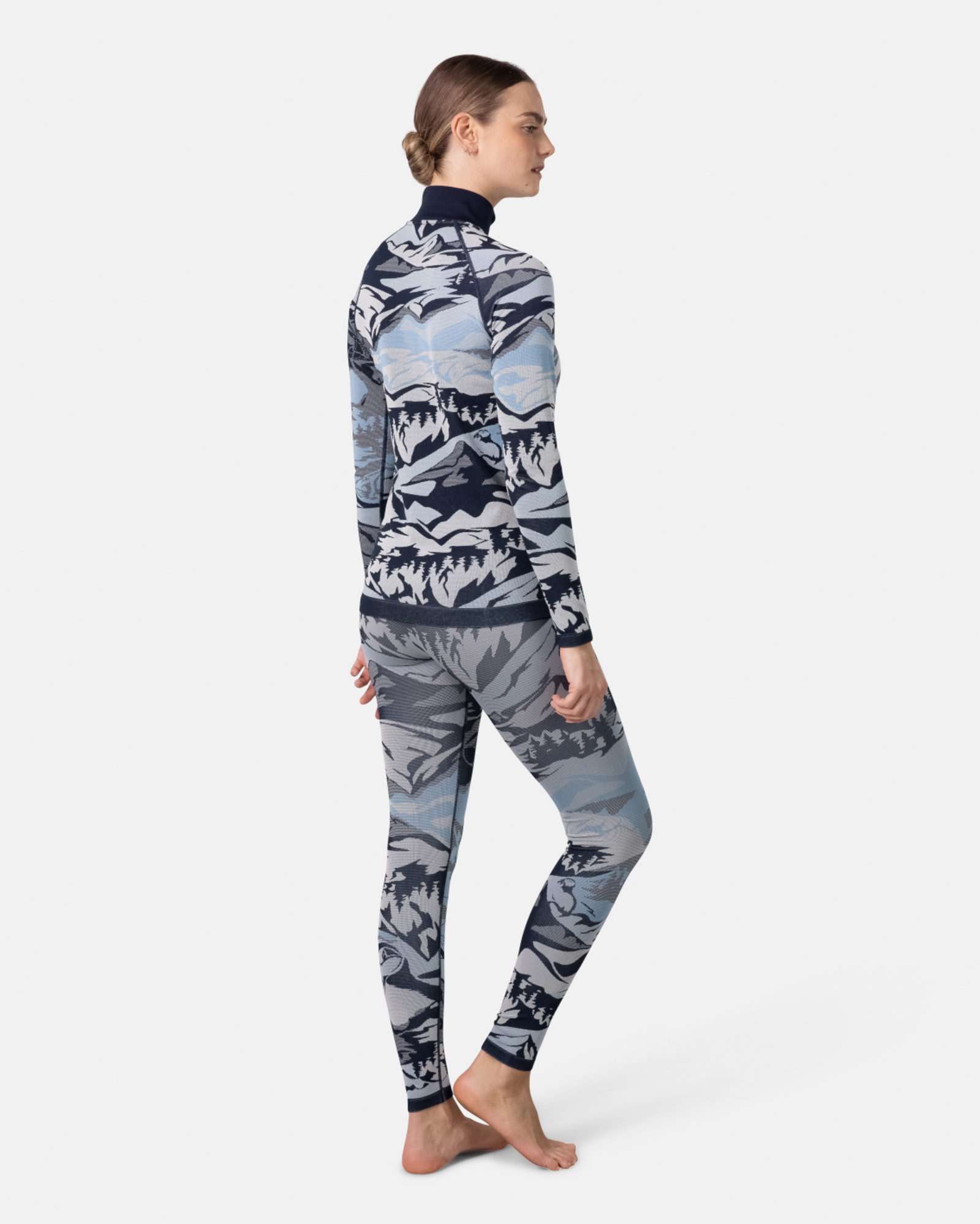 Kari Traa Mille Half Zip in BLAU