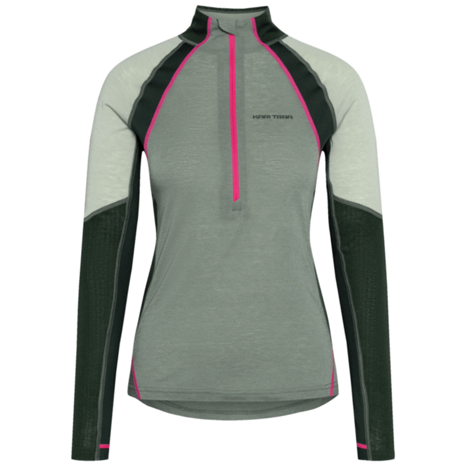 Kari Traa Alma Half Zip in GRÜN