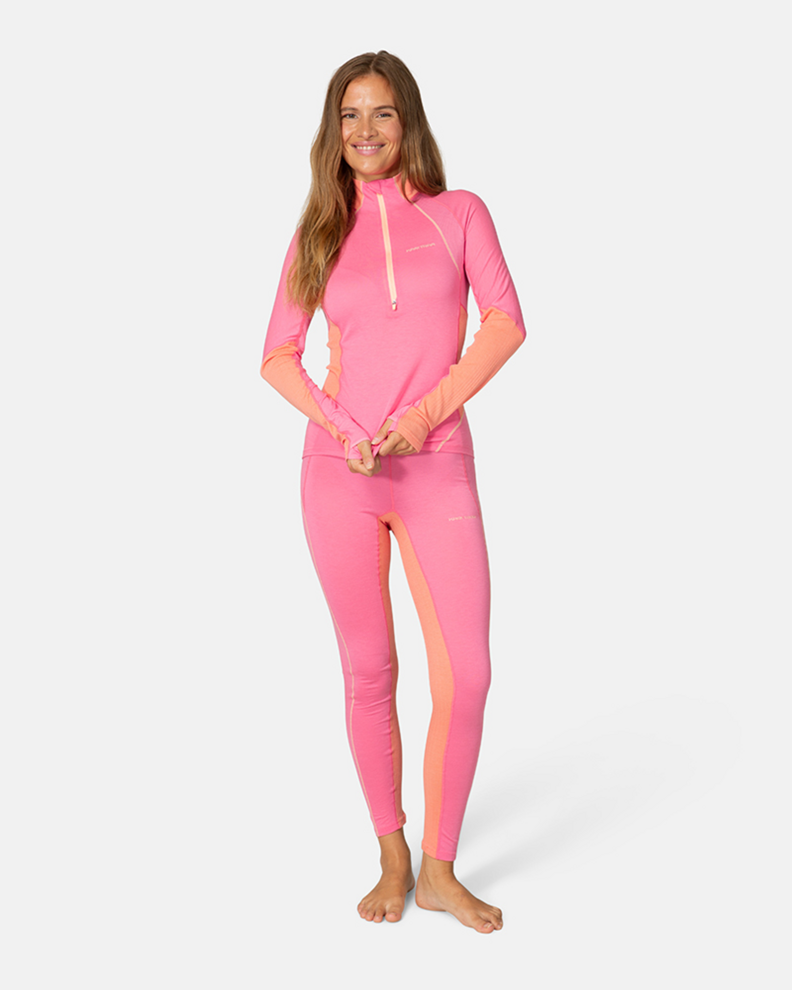 Kari Traa Alma Half Zip in PINK