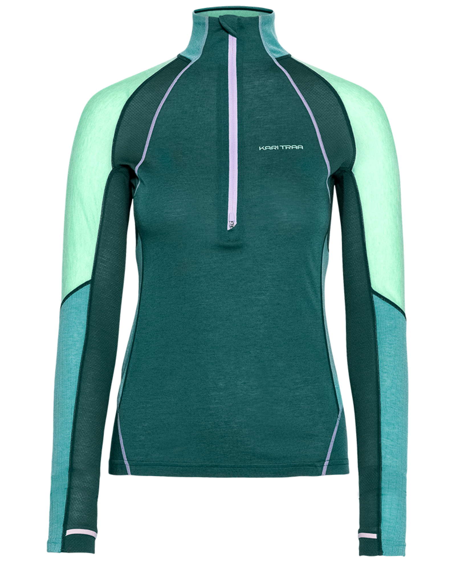 Kari Traa Alma Half Zip in GRÜN
