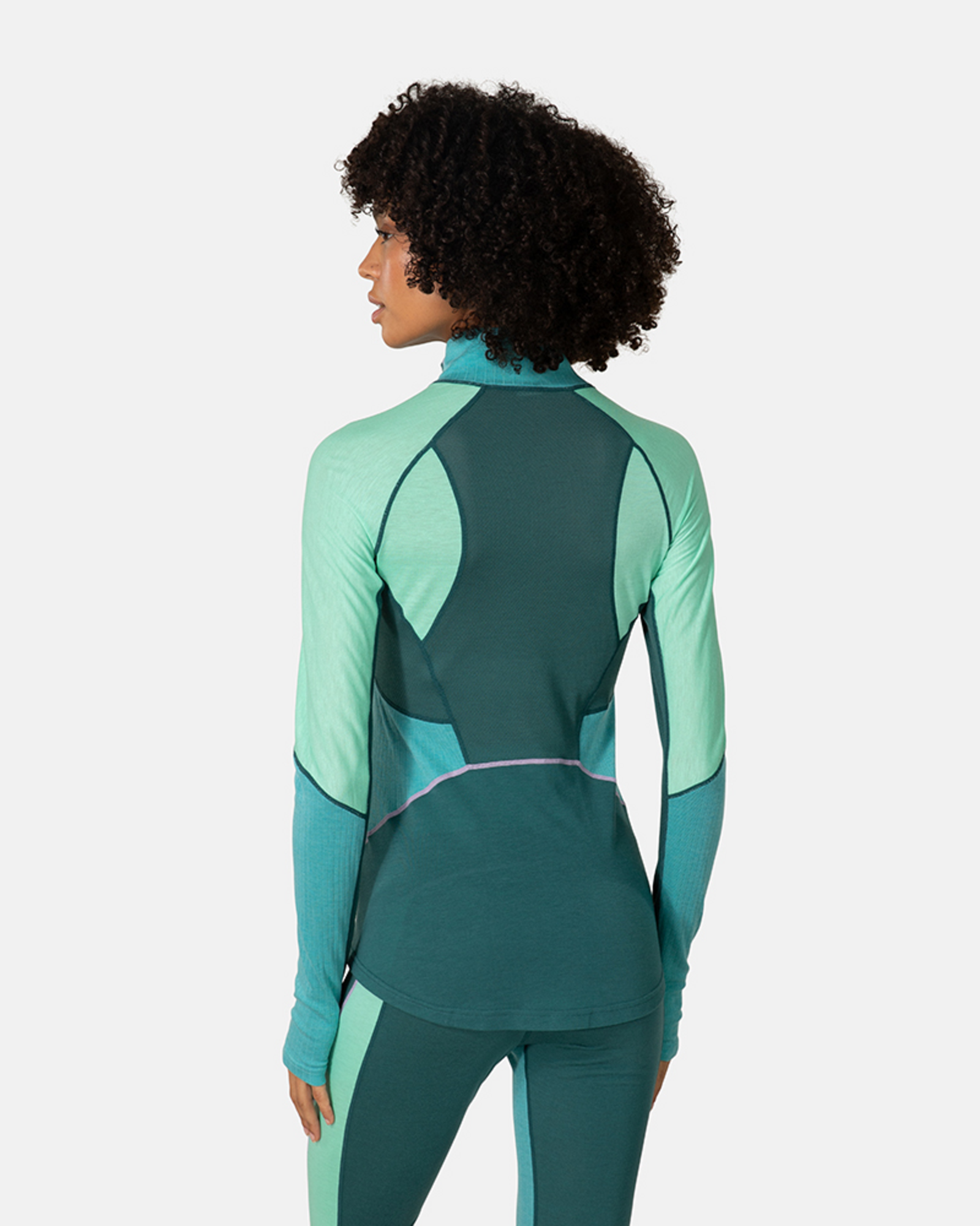 Kari Traa Alma Half Zip in GRÜN