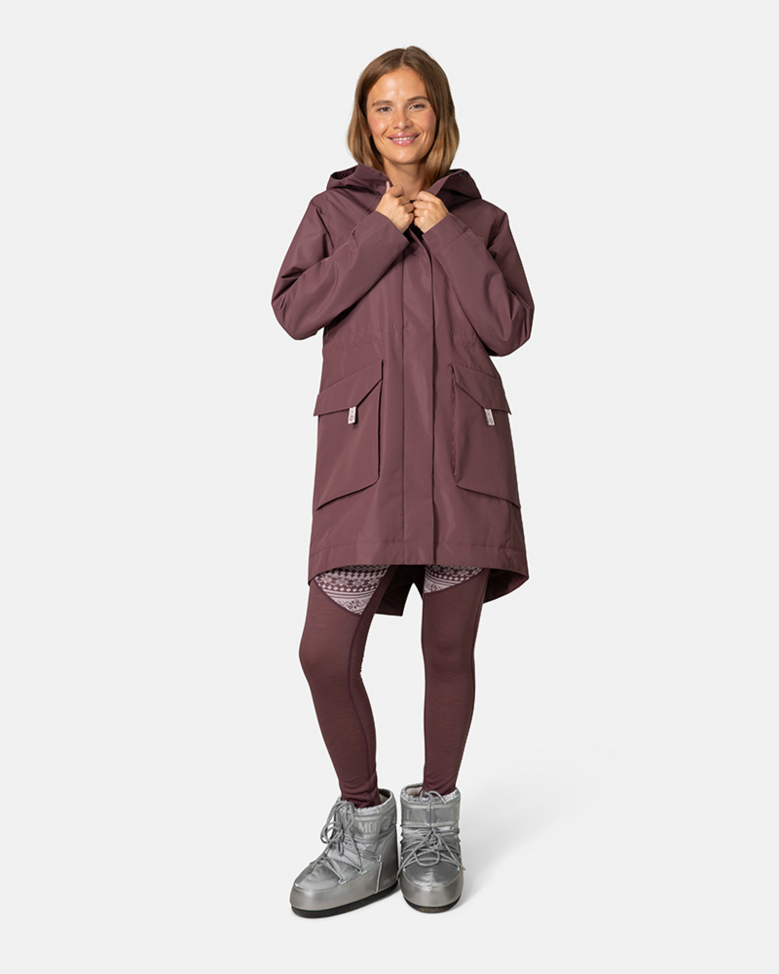 Kari Traa Mona Parka in VIOLETT