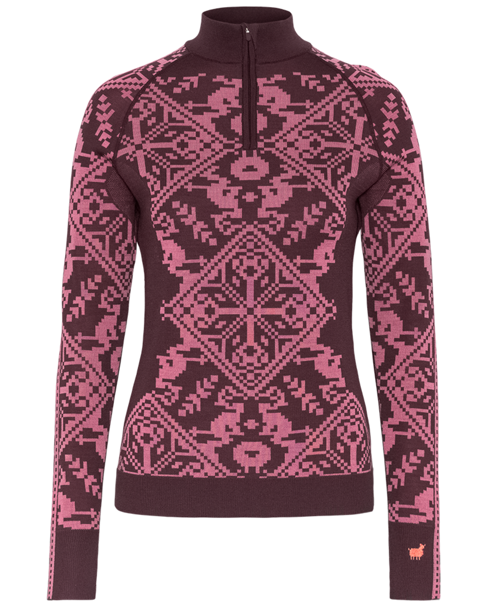 Kari Traa Saga Half Zip in BRAUN