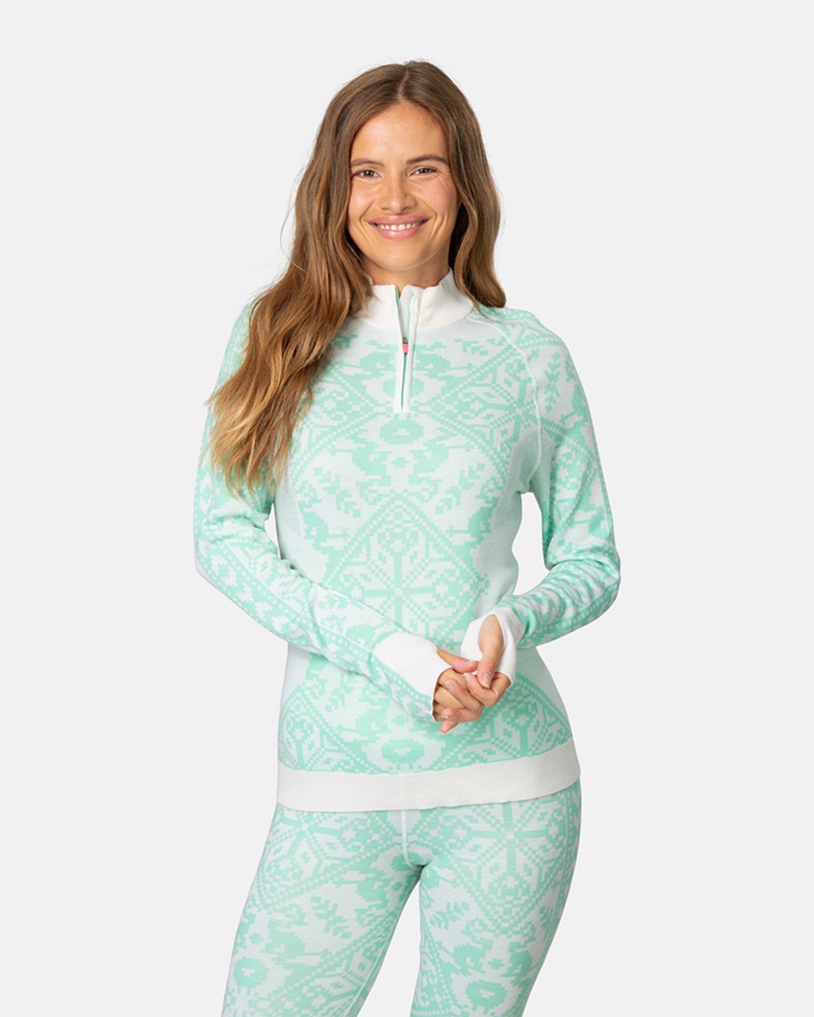 Kari Traa Saga Half Zip in MEHRFARBIG