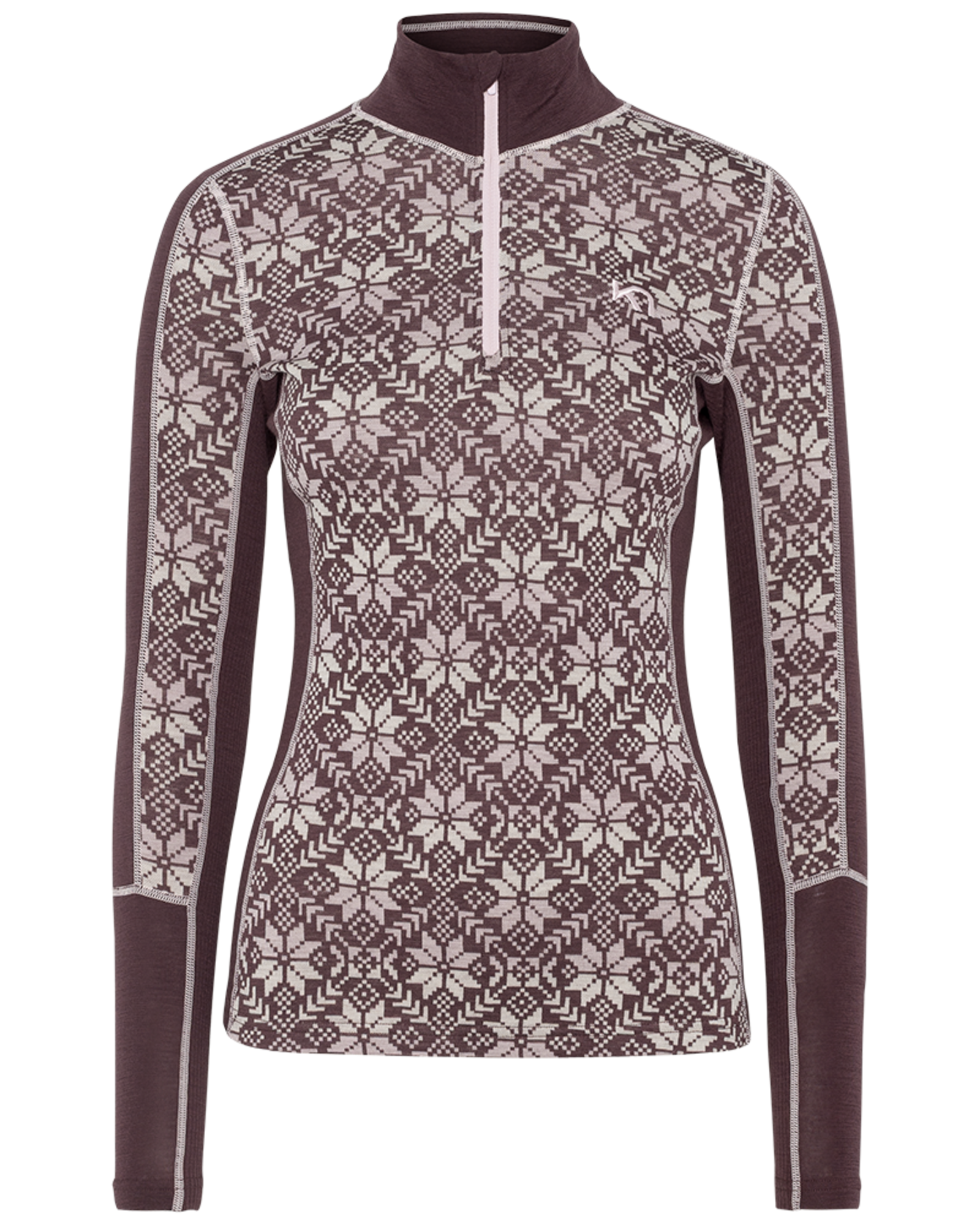 Kari Traa Anna Half Zip in BRAUN