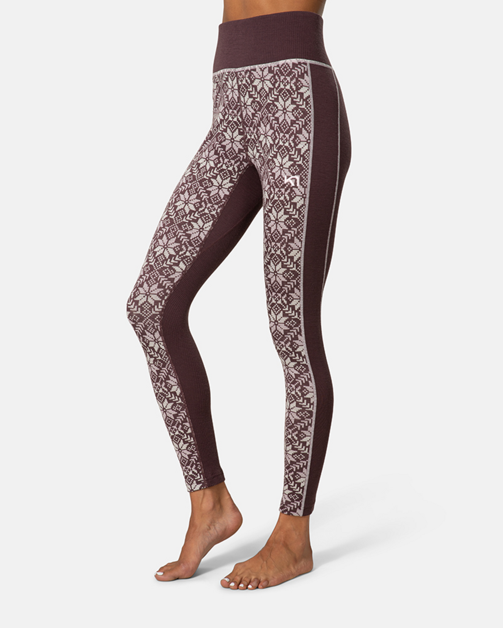 Kari Traa Anna High Waist Pants in VIOLETT