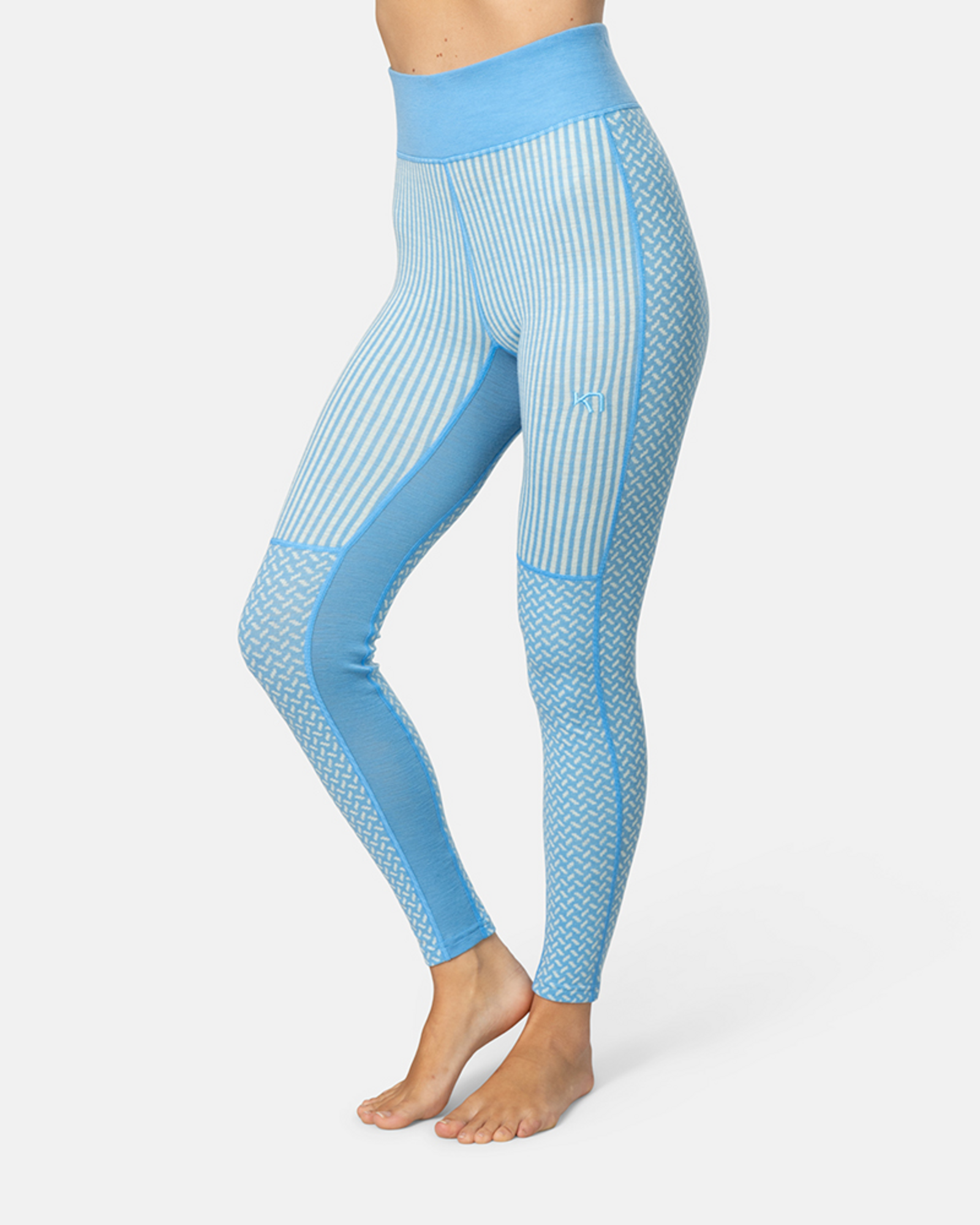 Kari Traa Smekker High Waist Pants in BLAU