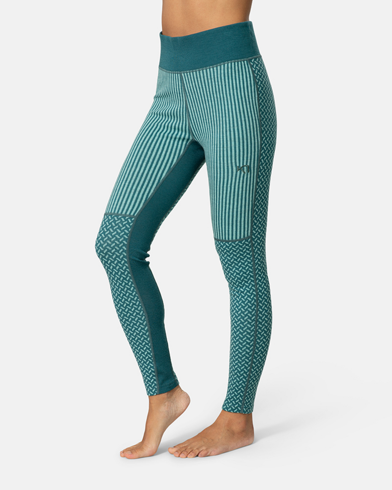 Kari Traa Smekker High Waist Pants in BLAU