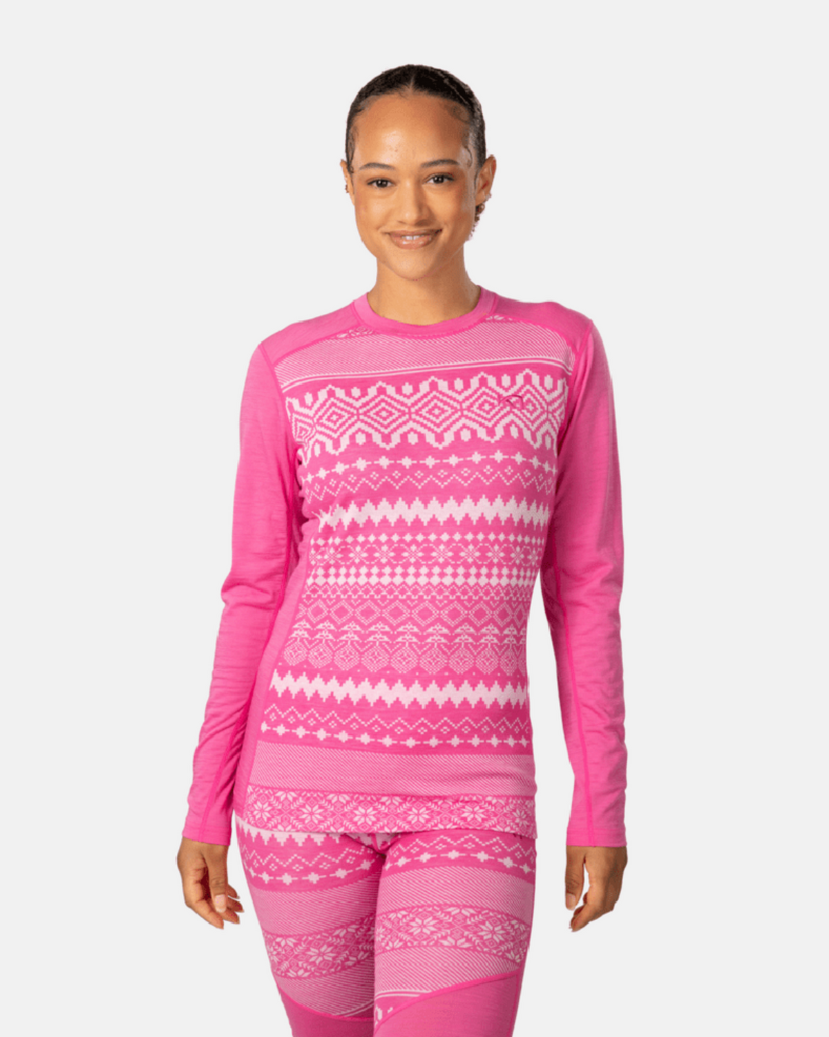 Kari Traa Live Long Sleeve in PINK