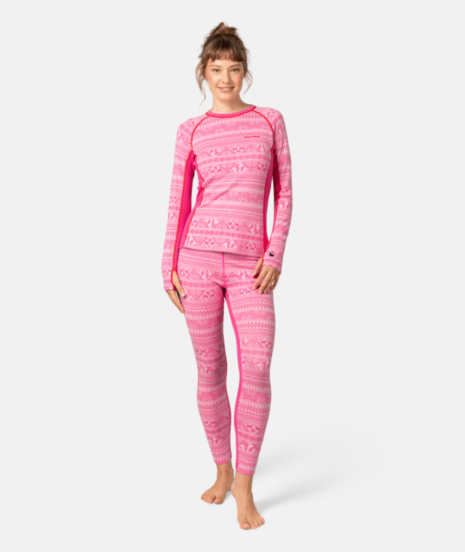 Kari Traa Tale Long Sleeve in PINK