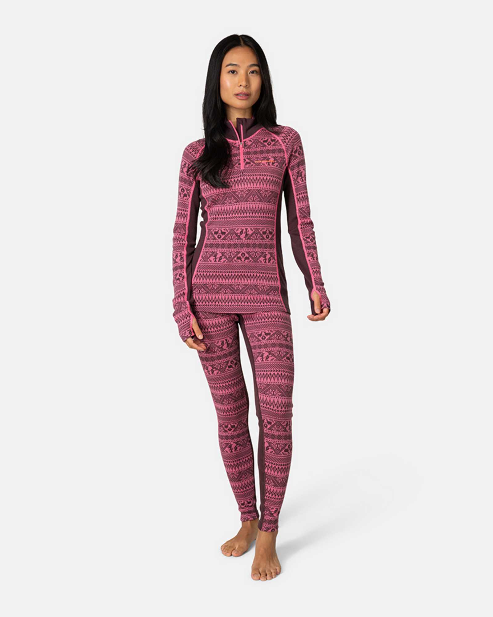 Kari Traa Tale Half Zip in VIOLETT