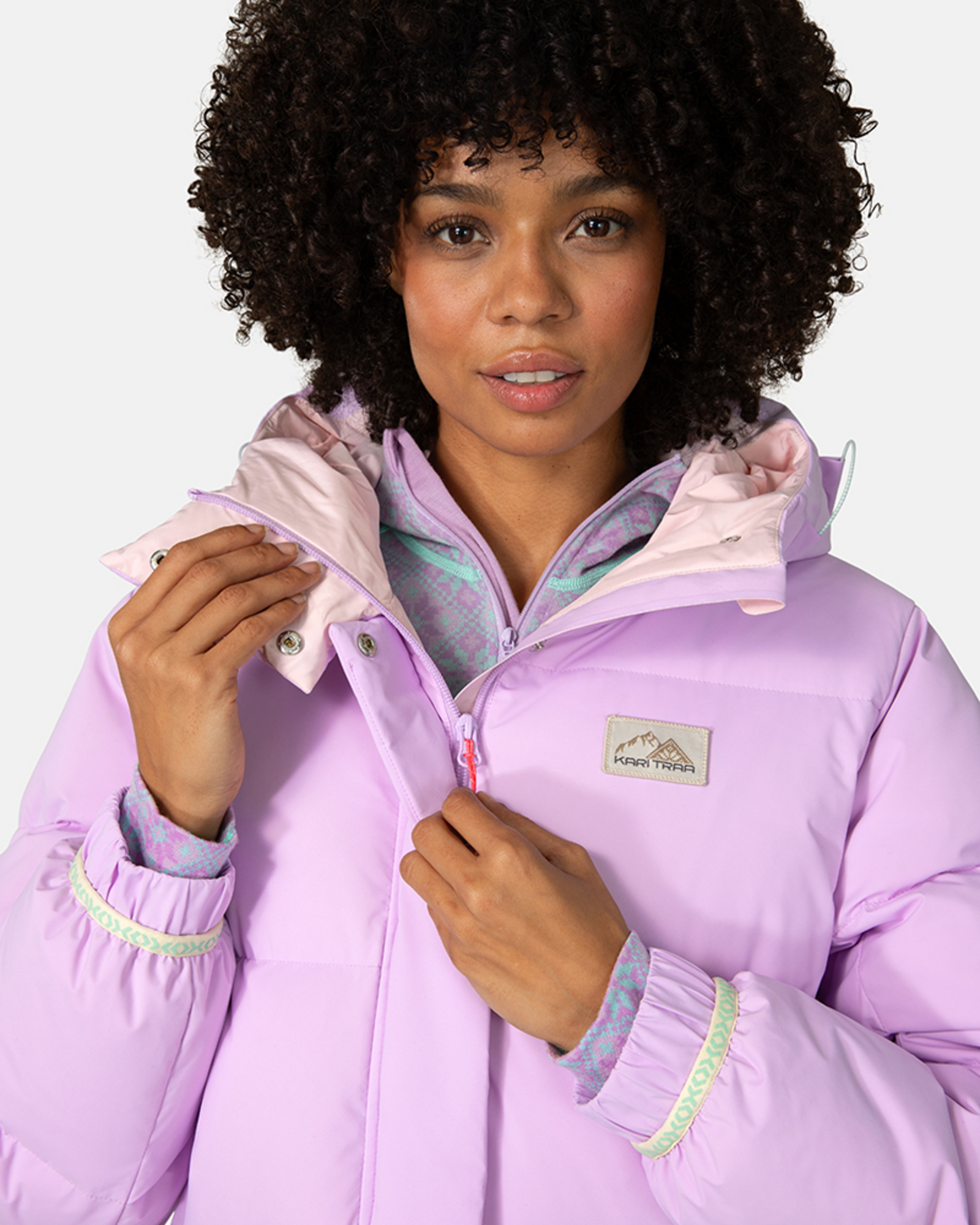 Kari Traa Evy Down Jacket in VIOLETT