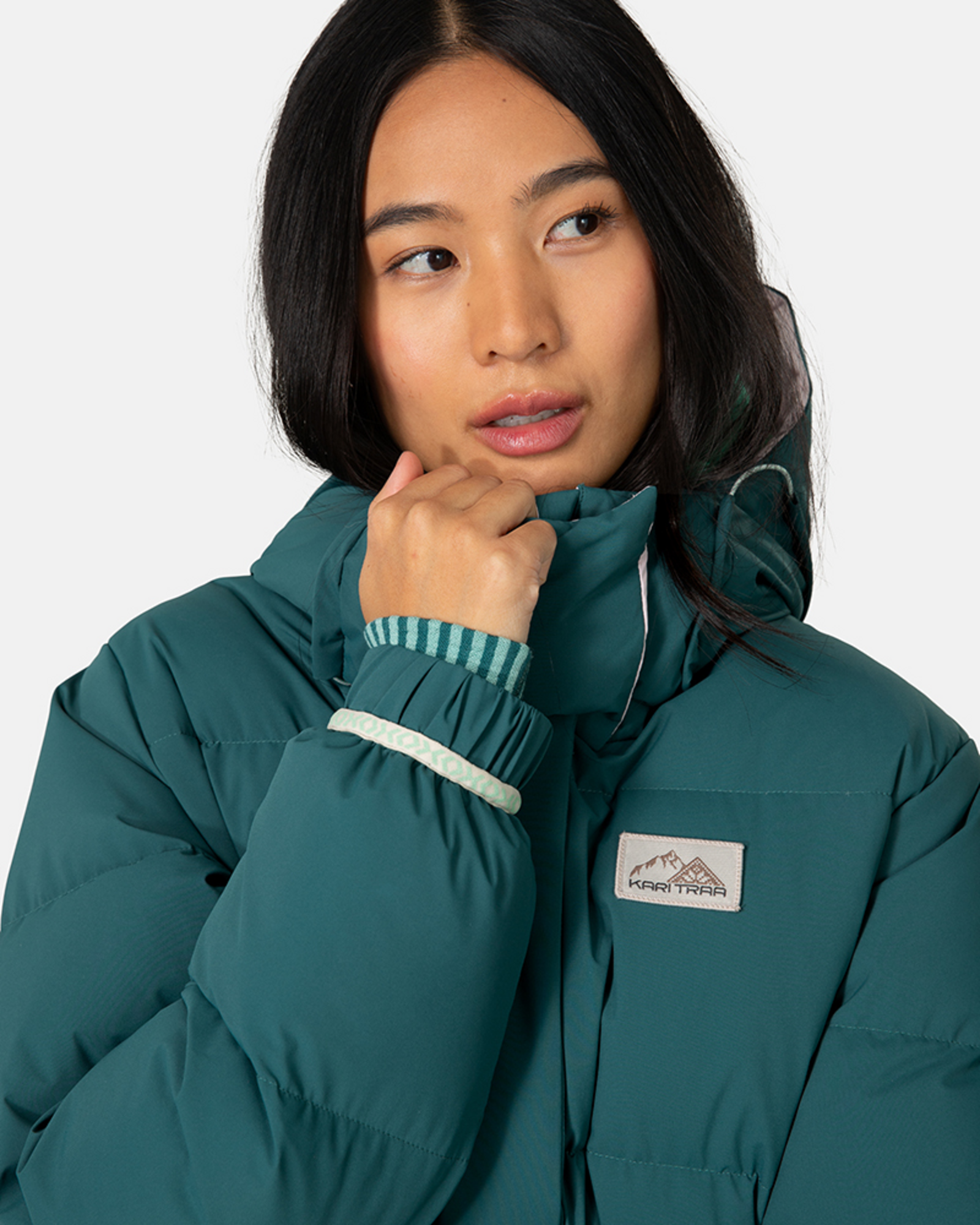 Kari Traa Evy Down Jacket in GRÜN