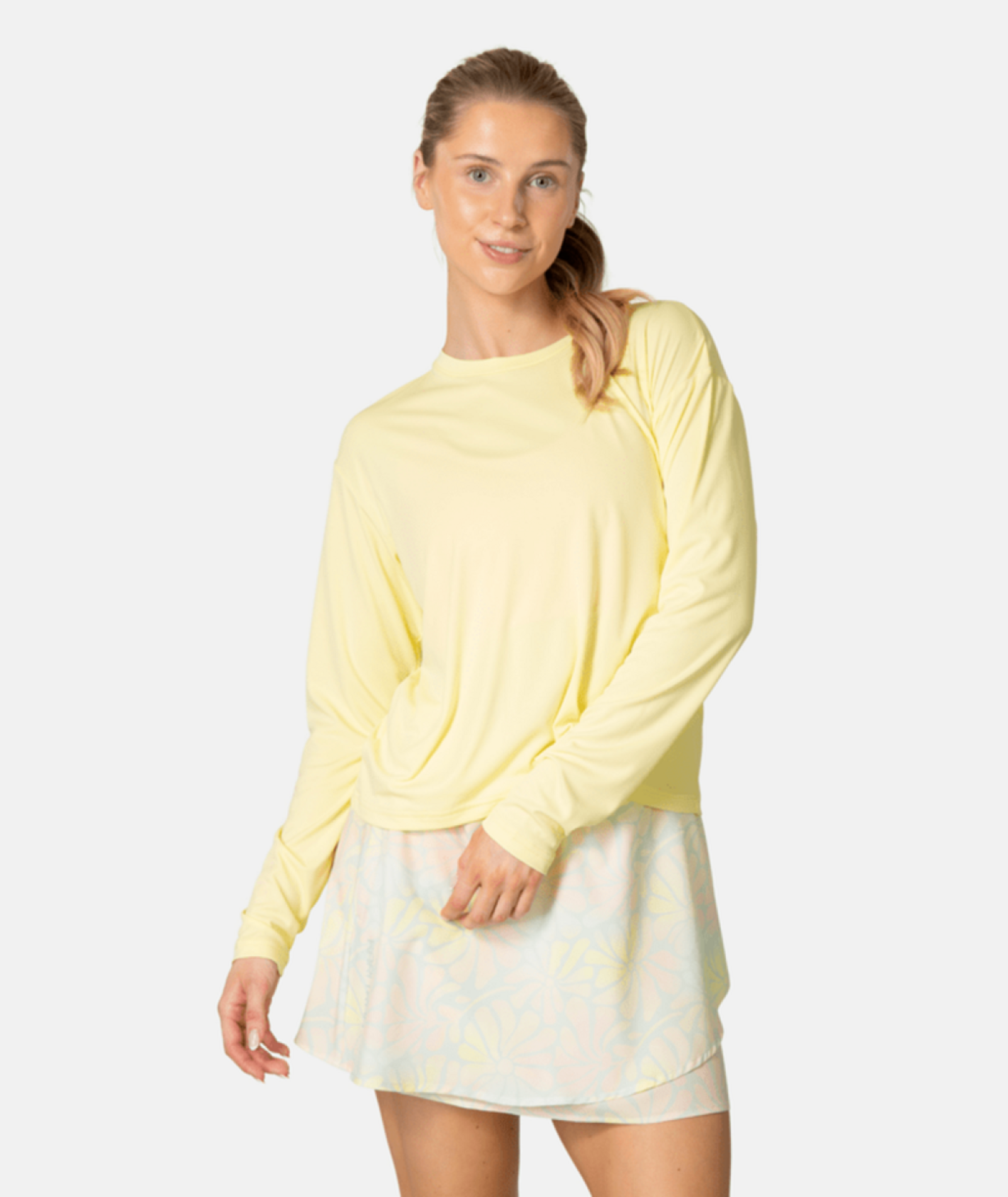 Kari Traa Una Long Sleeve in GELB