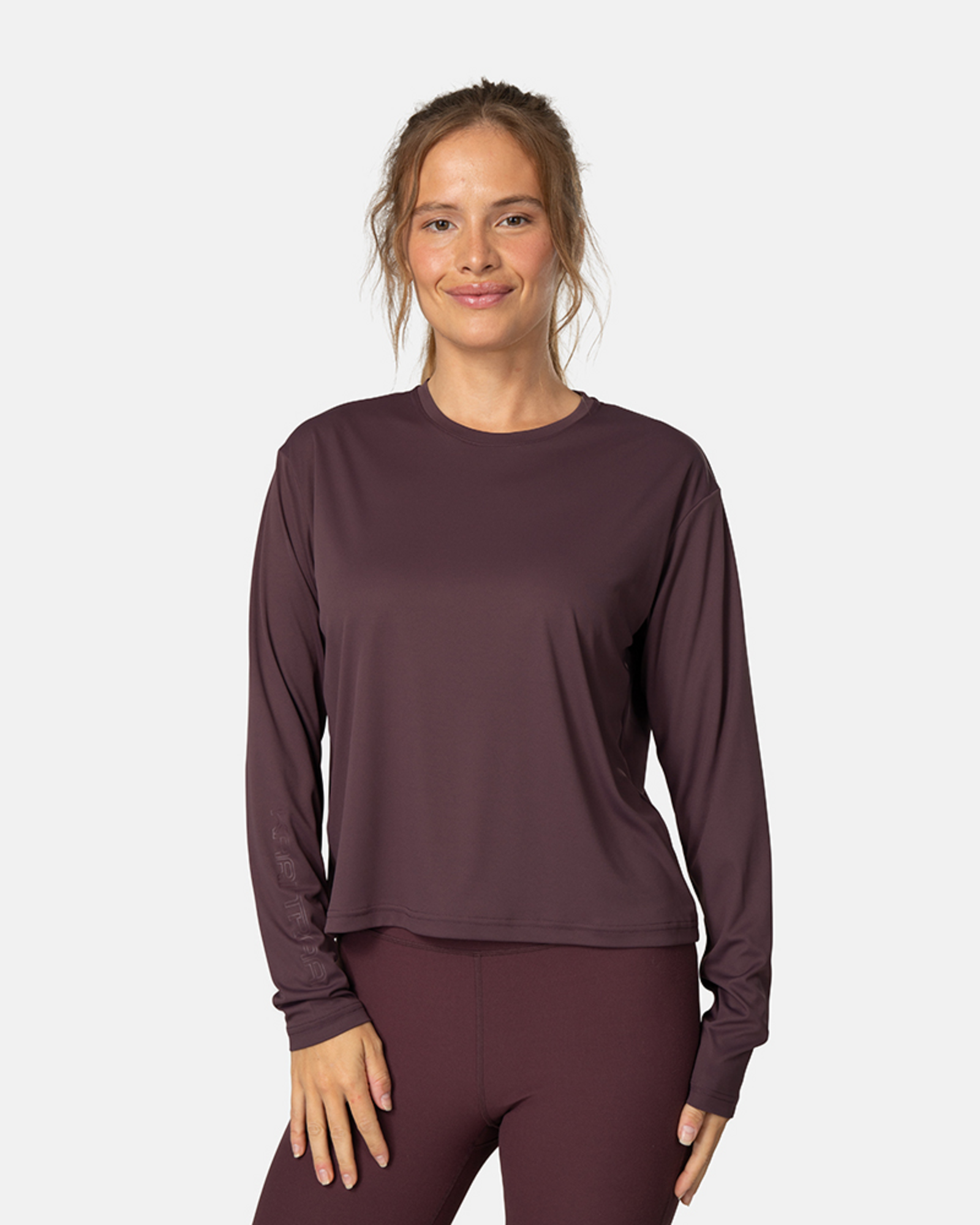 Kari Traa Una Long Sleeve in BRAUN