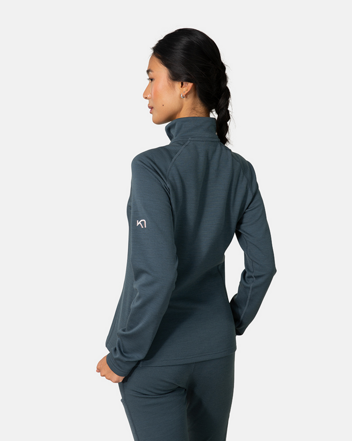 Kari Traa Nova Half Zip in BLAU