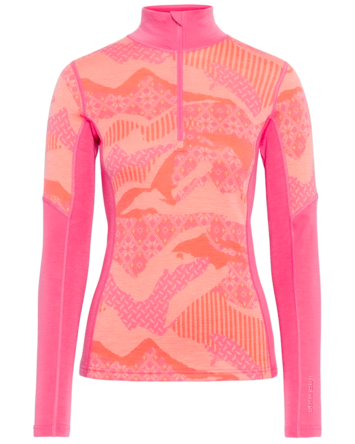 Kari Traa Olea Half Zip in PINK