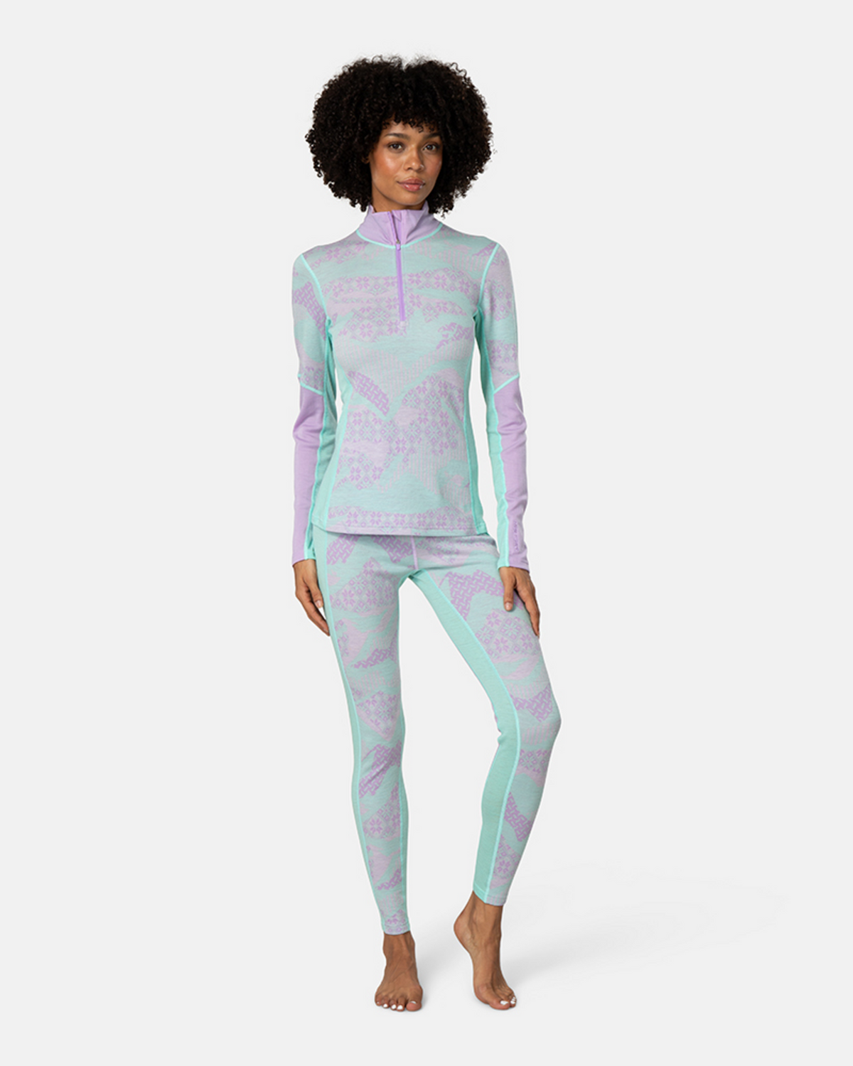 Kari Traa Olea Half Zip in MEHRFARBIG