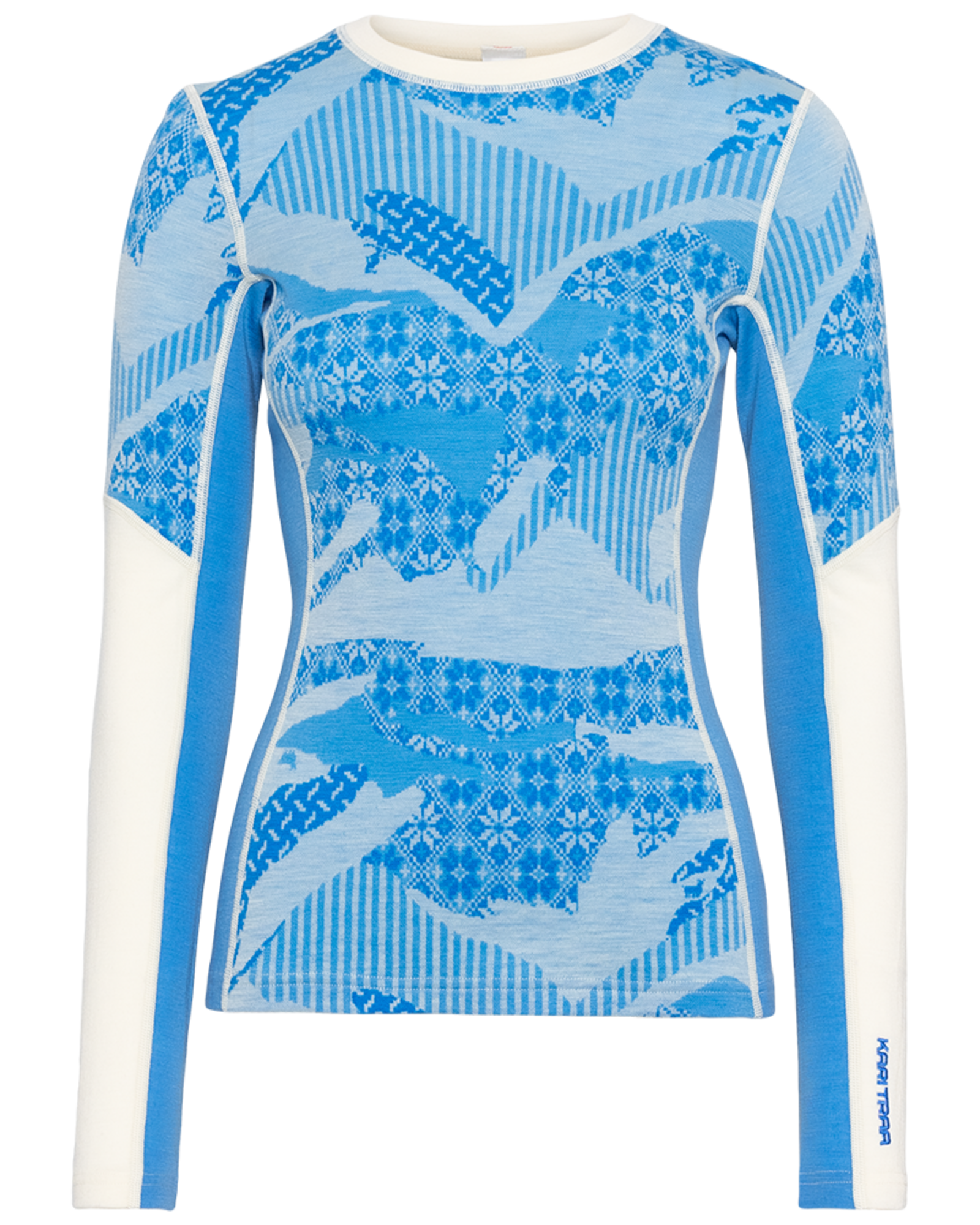 Kari Traa Olea Long Sleeve in BLAU