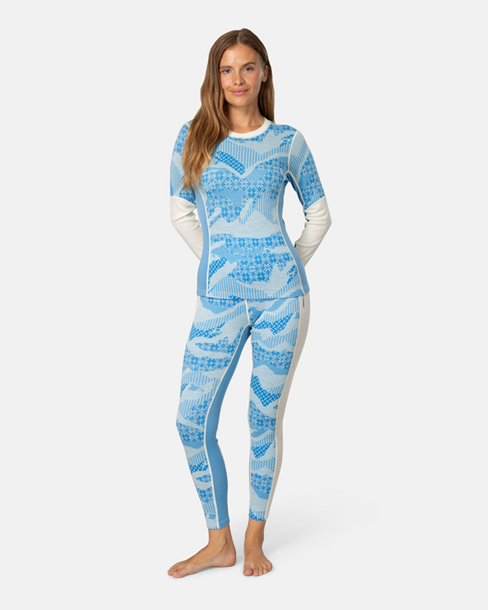 Kari Traa Olea Long Sleeve in BLAU